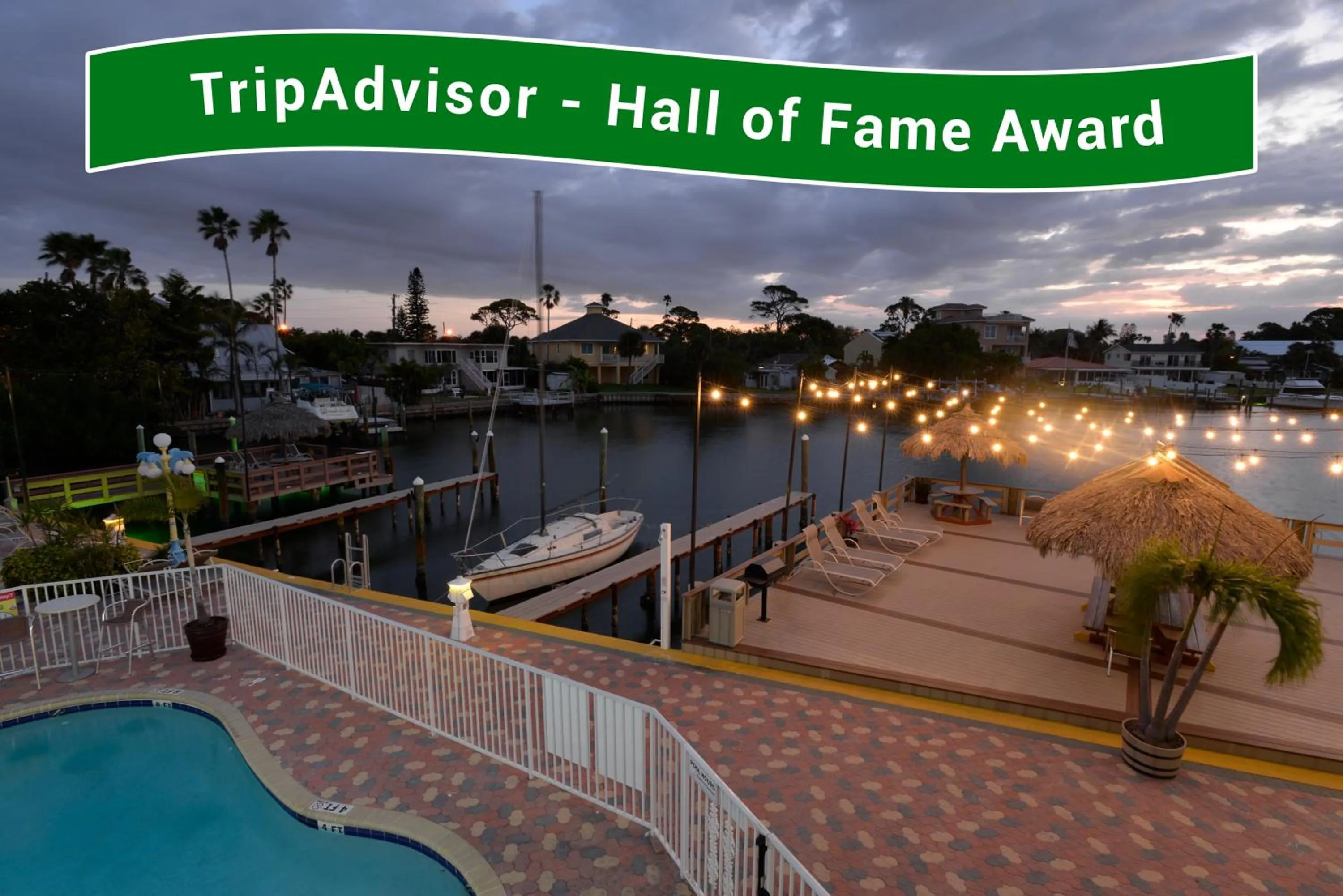 Patio in Bayview Plaza Waterfront Resort