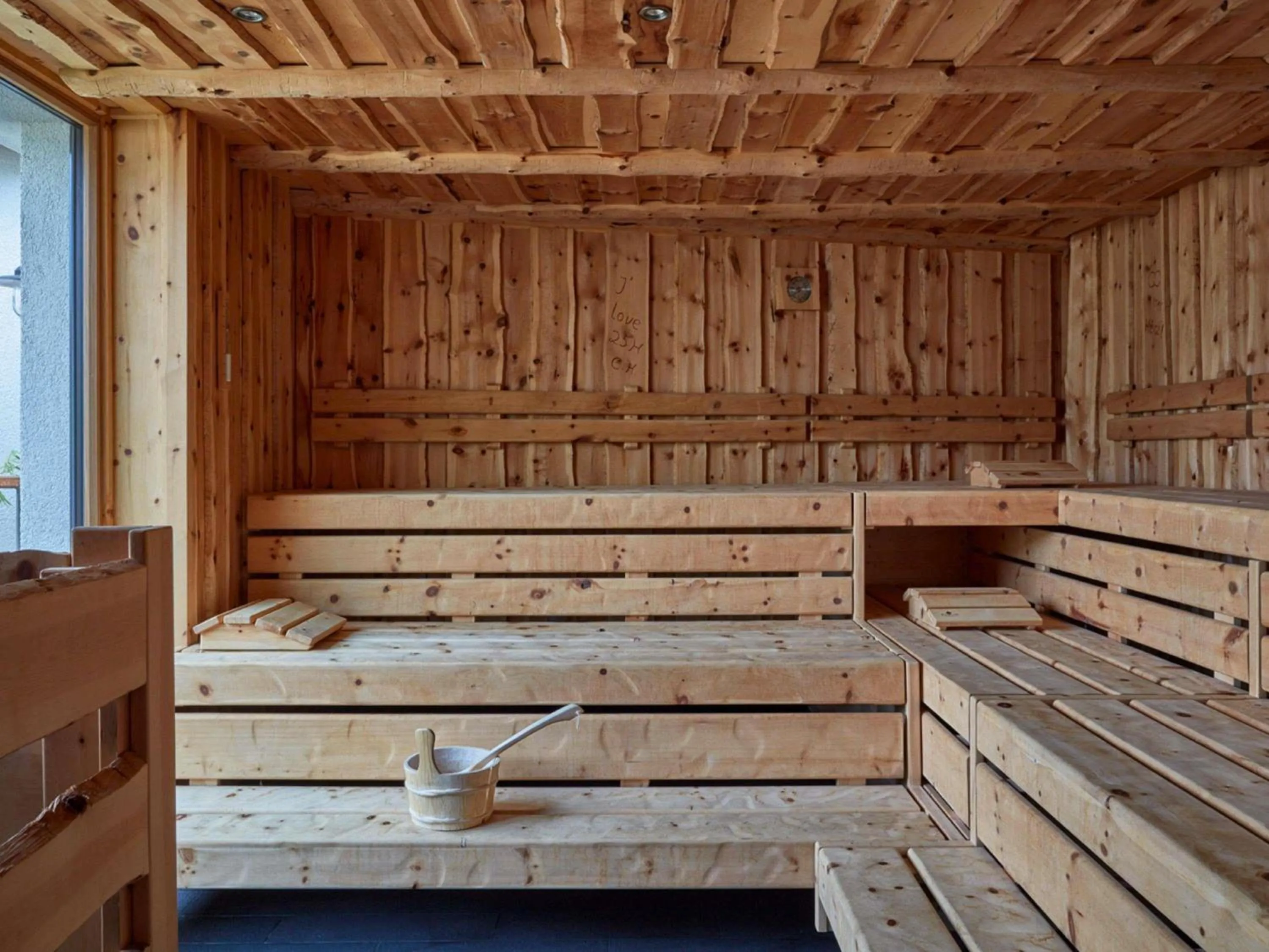 Sauna in 25hours Hotel The Royal Bavarian