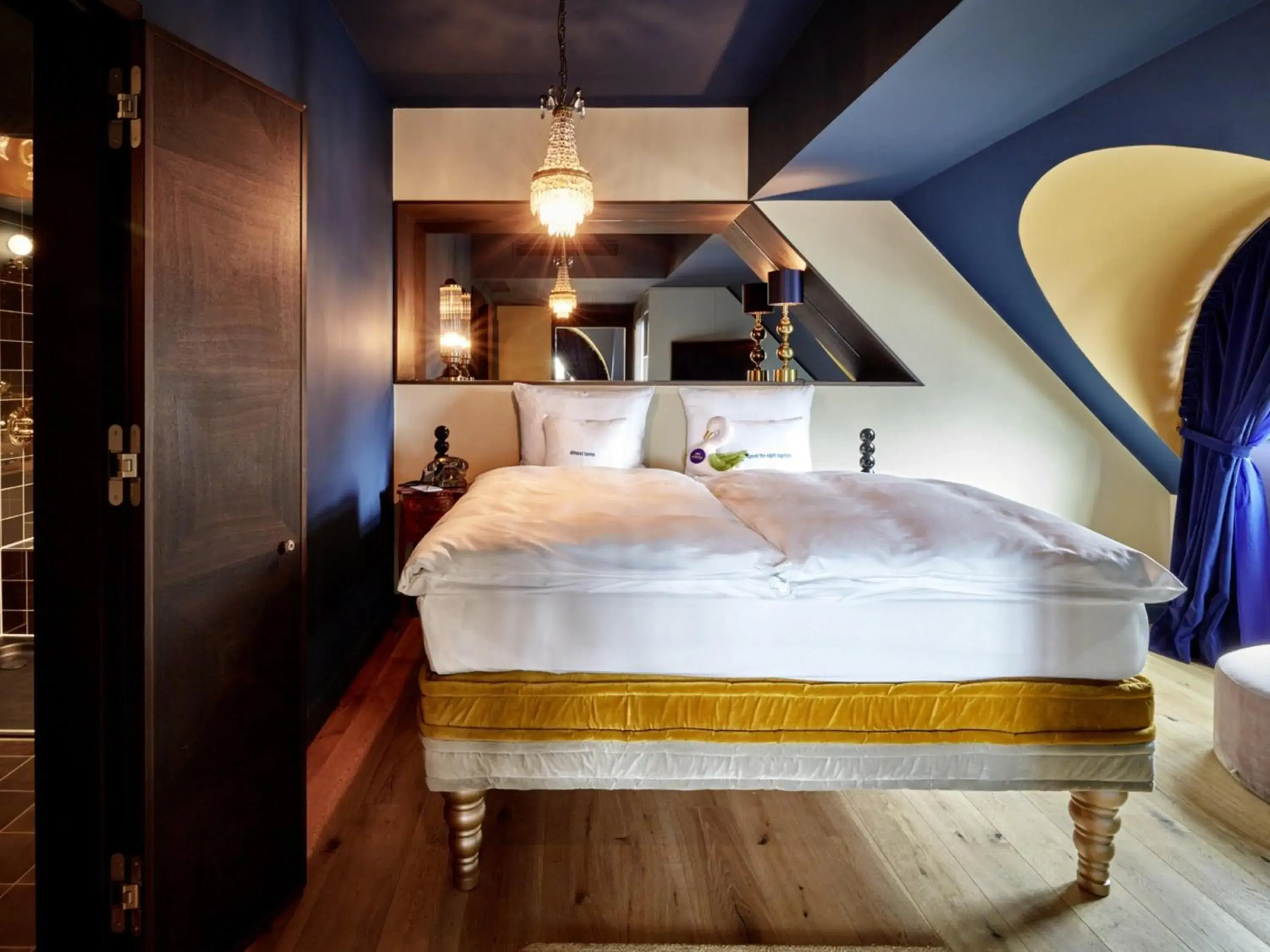 Bedroom, Bed in 25hours Hotel The Royal Bavarian Bedroom, Bed in 25hours Hotel The Royal Bavarian