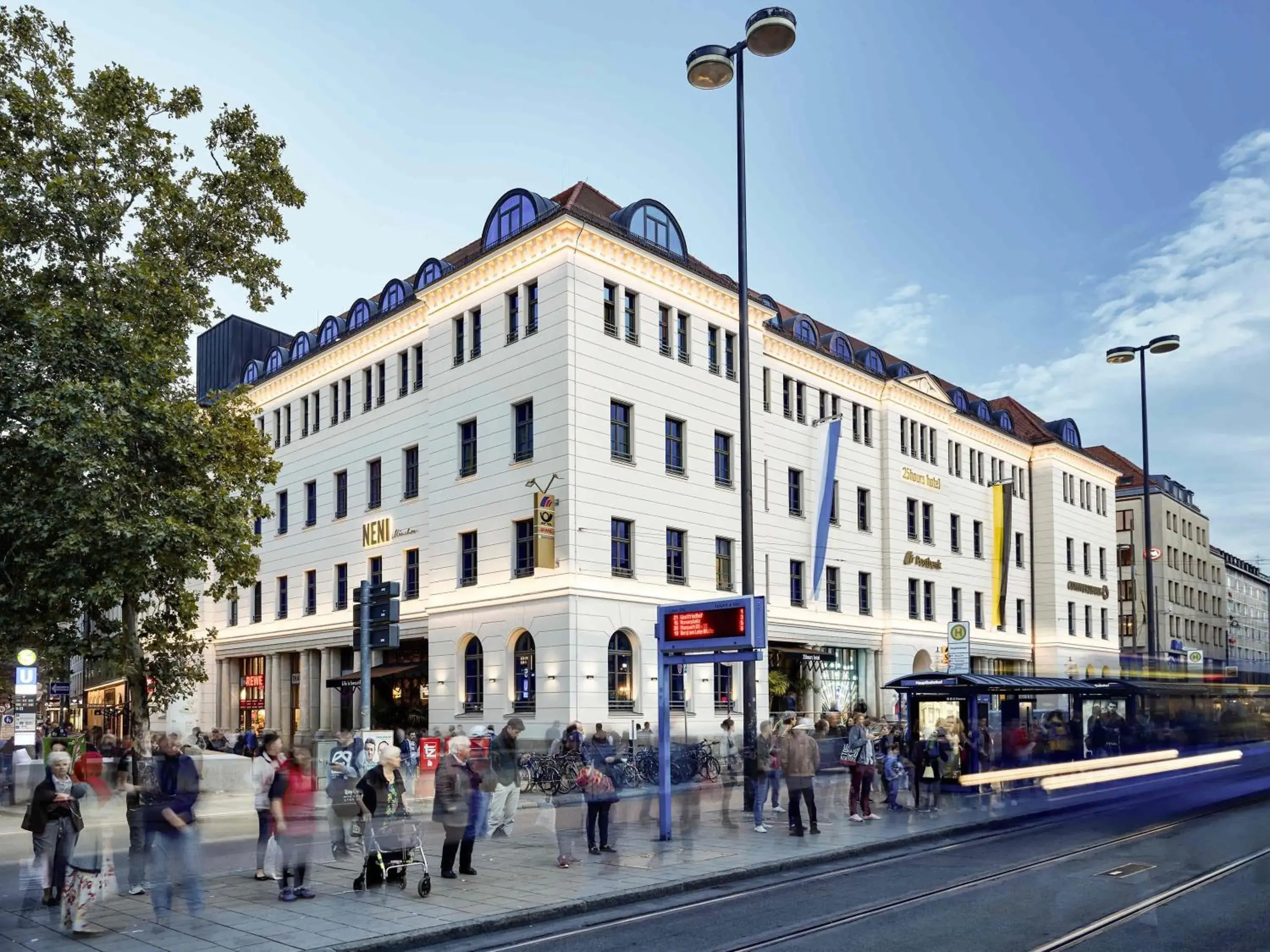 Property building in 25hours Hotel The Royal Bavarian Property building in 25hours Hotel The Royal Bavarian