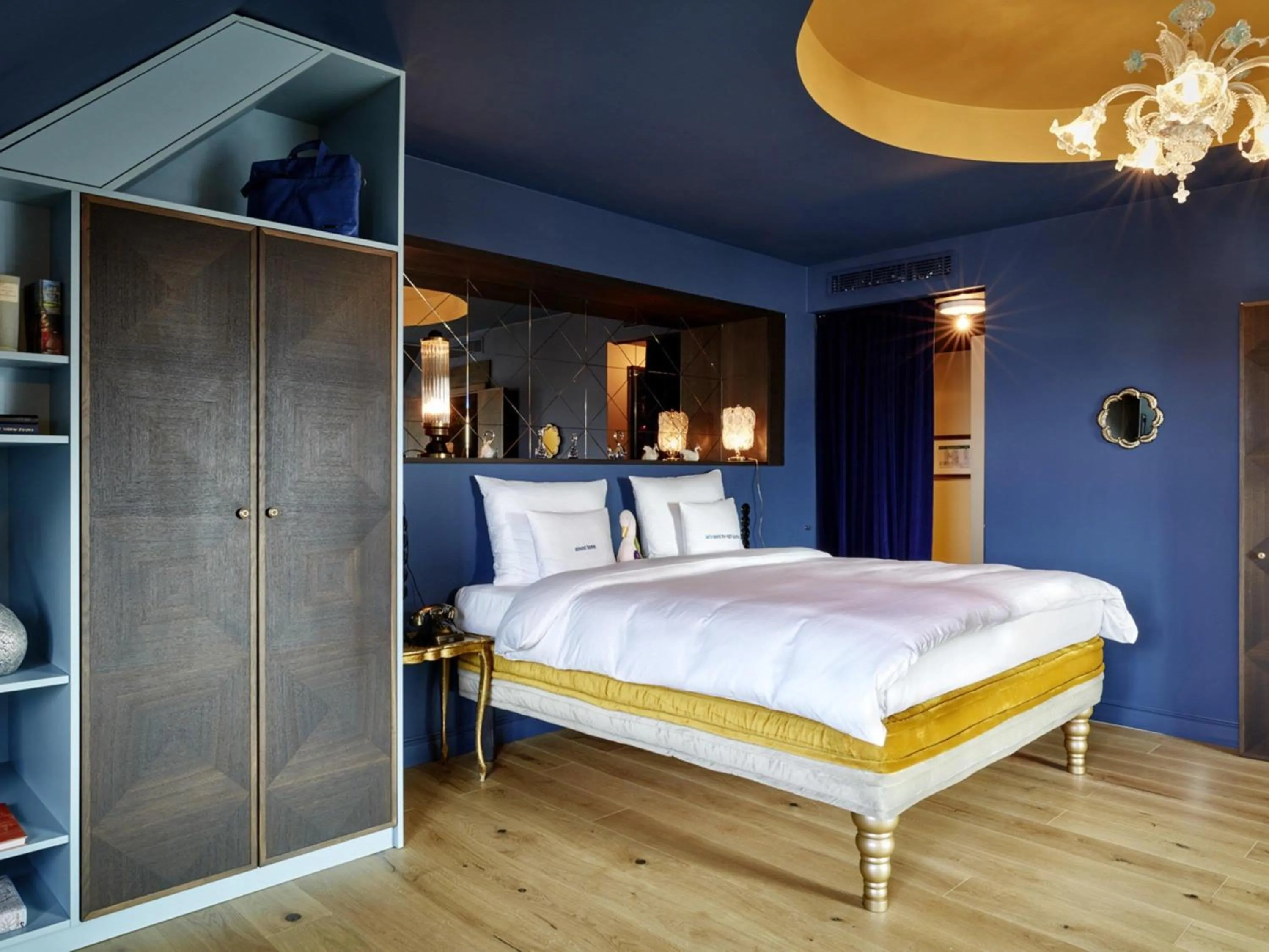 Bedroom, Bed in 25hours Hotel The Royal Bavarian