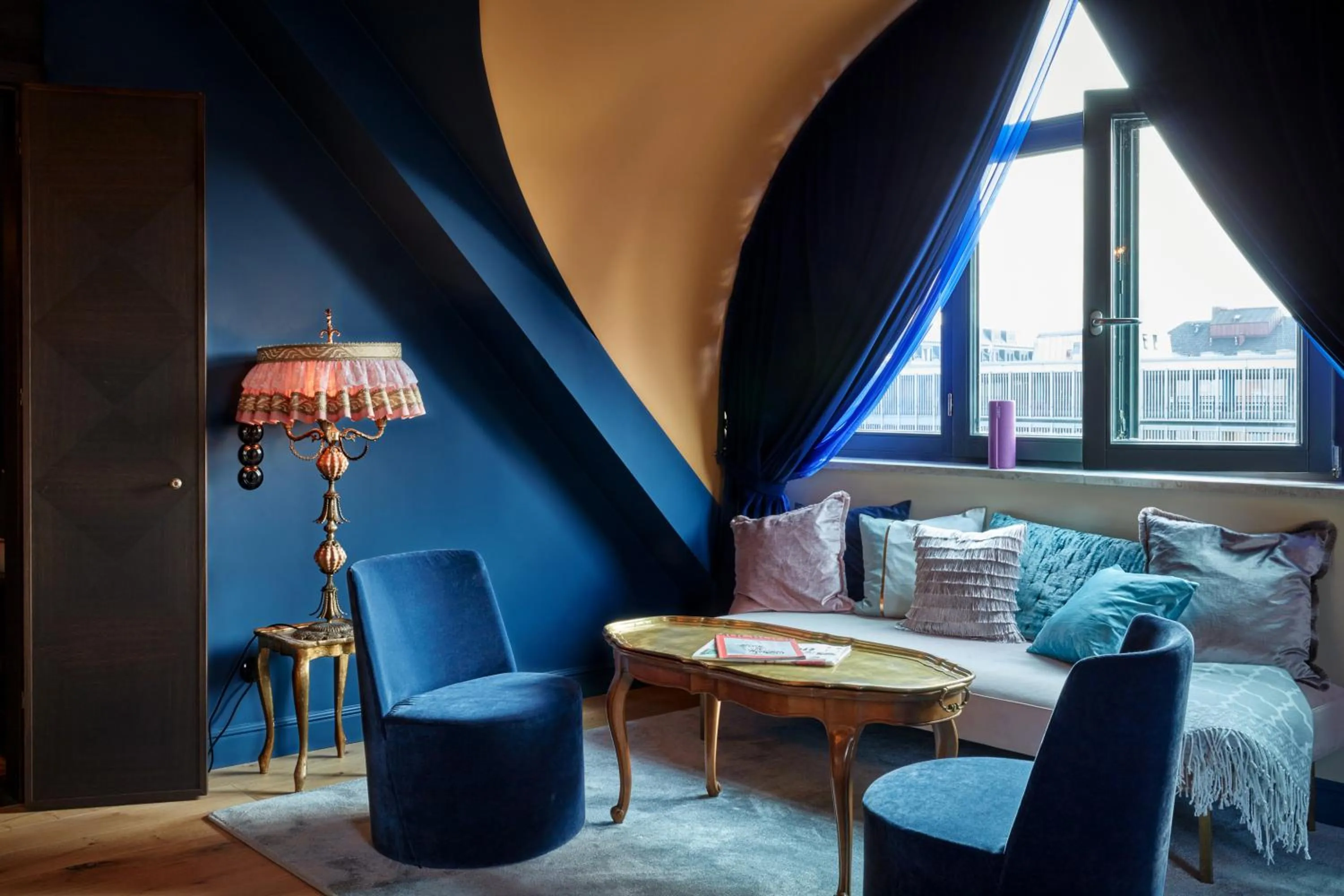 Seating area in 25hours Hotel The Royal Bavarian