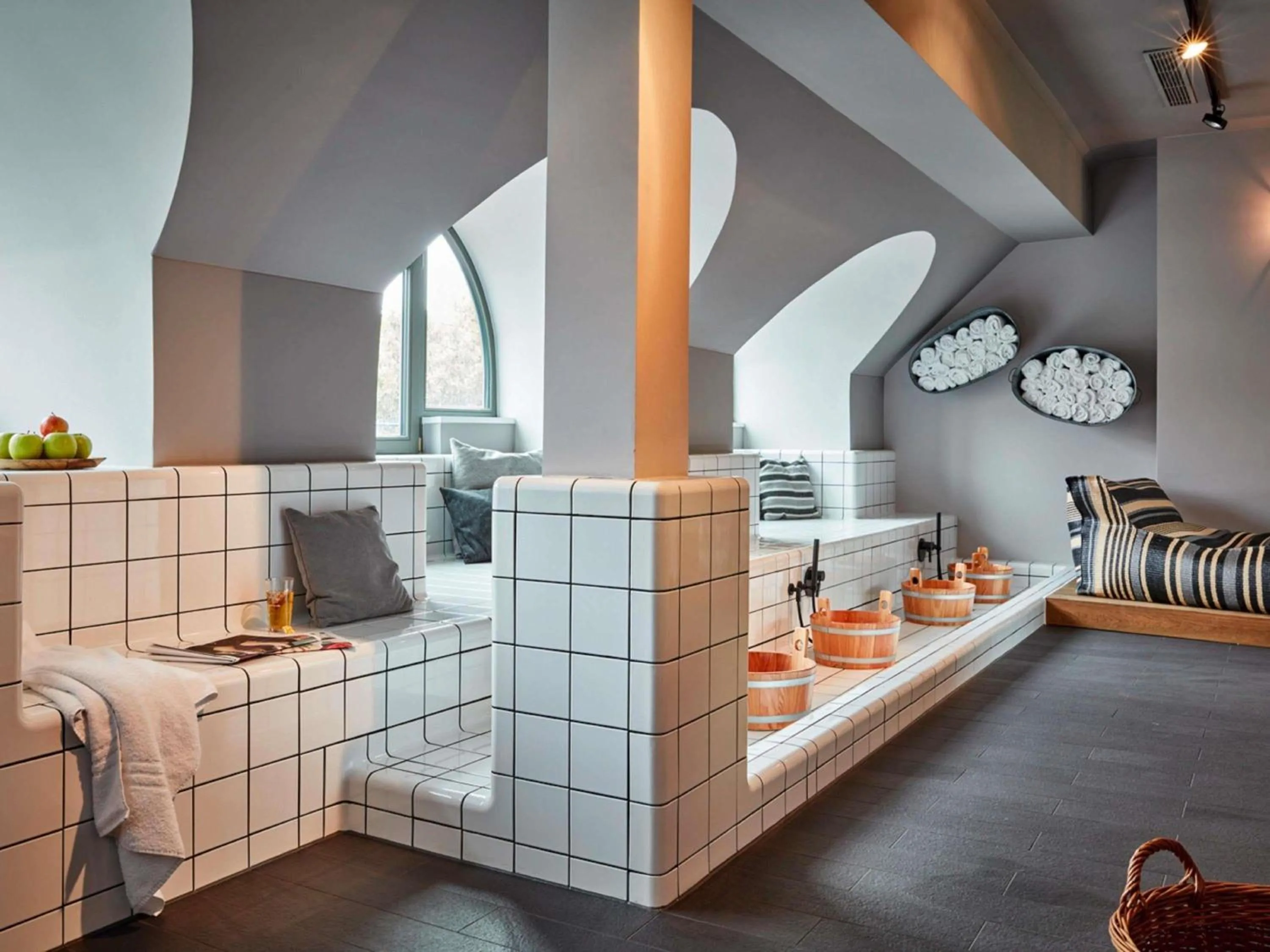 Sauna in 25hours Hotel The Royal Bavarian