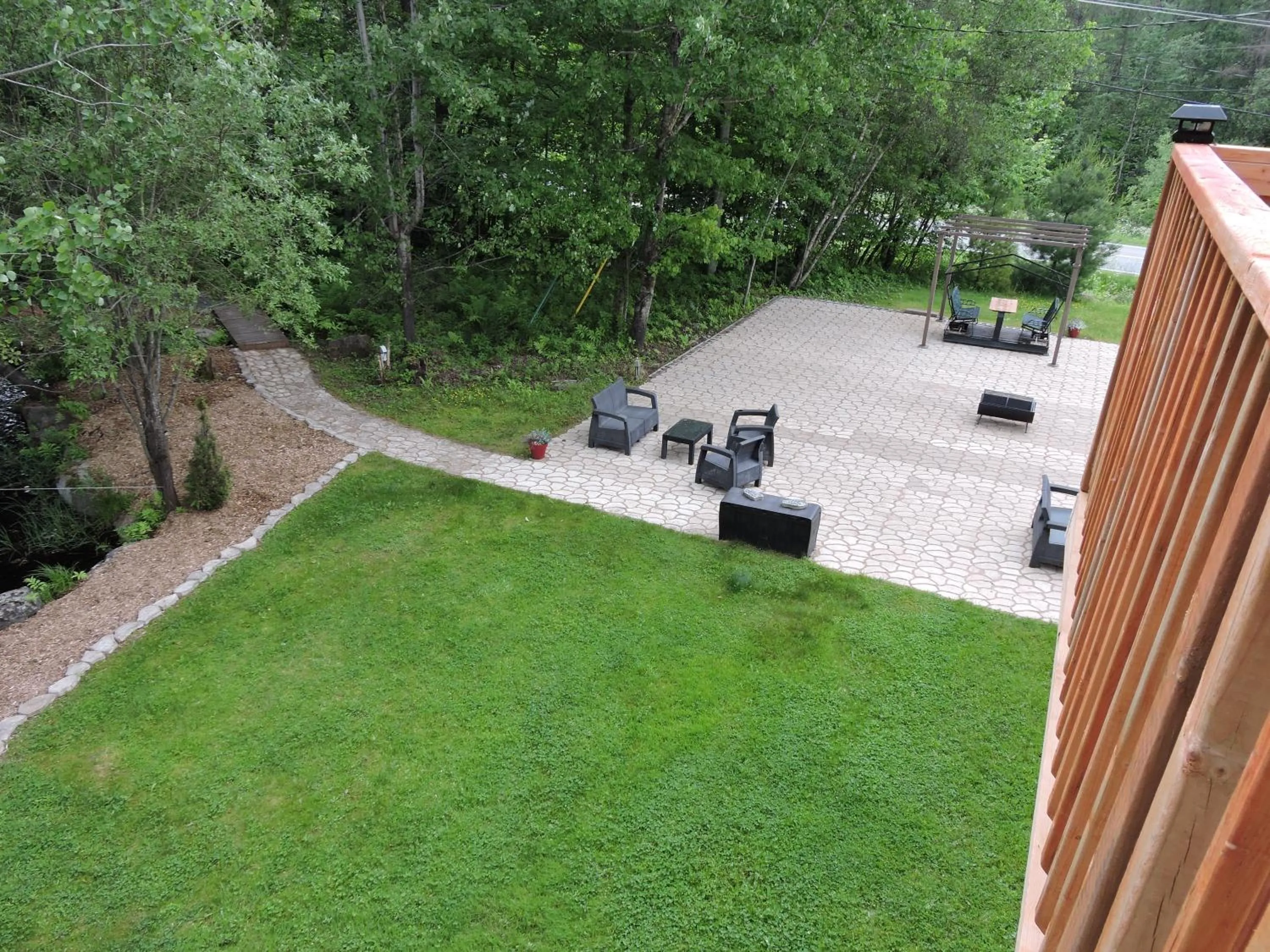 Garden in Gite Passion et Tendresse B&B