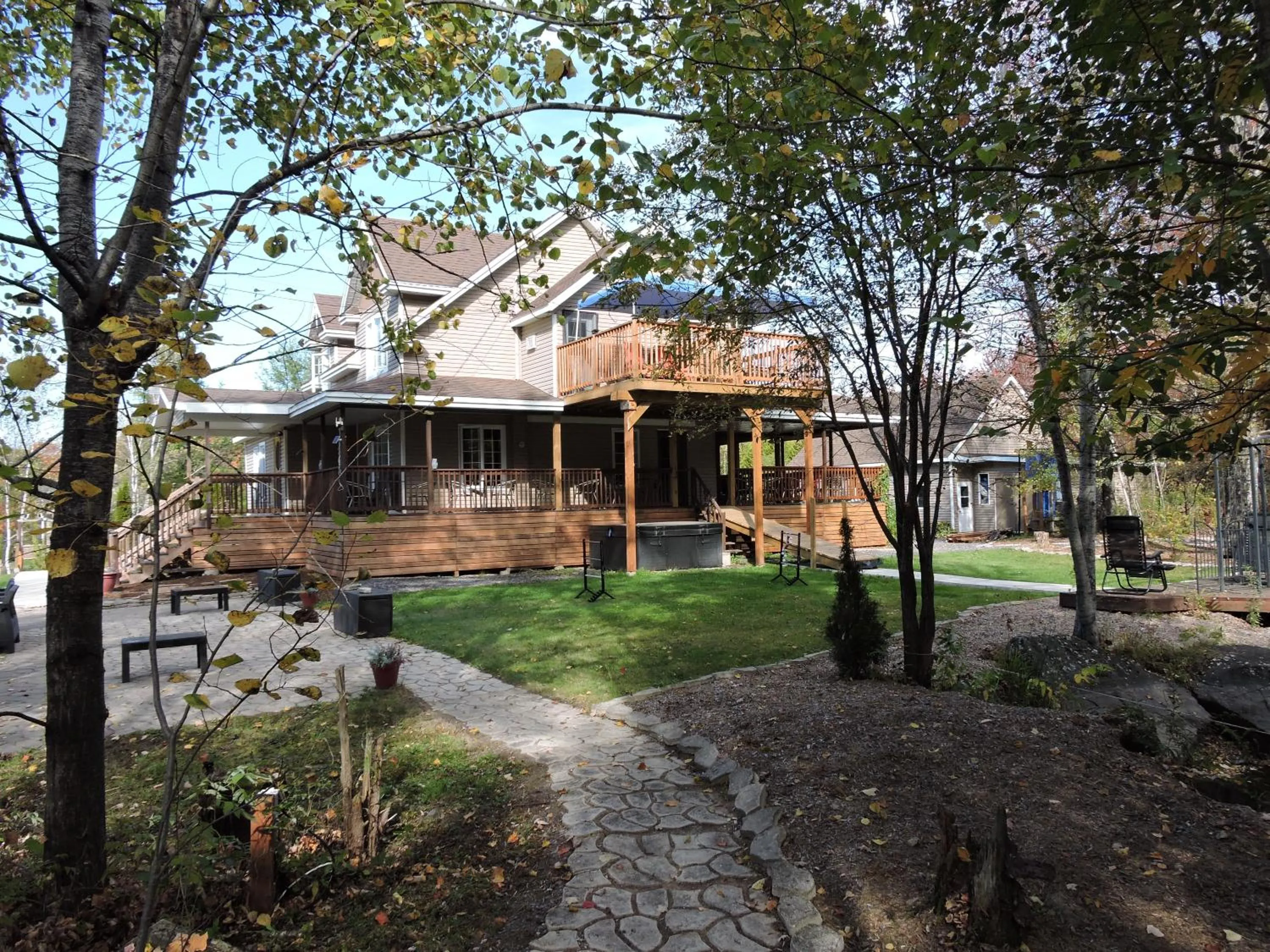 Property building in Gite Passion et Tendresse B&B