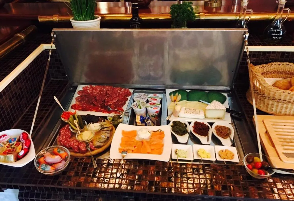 Buffet breakfast in my CITY HOTEL