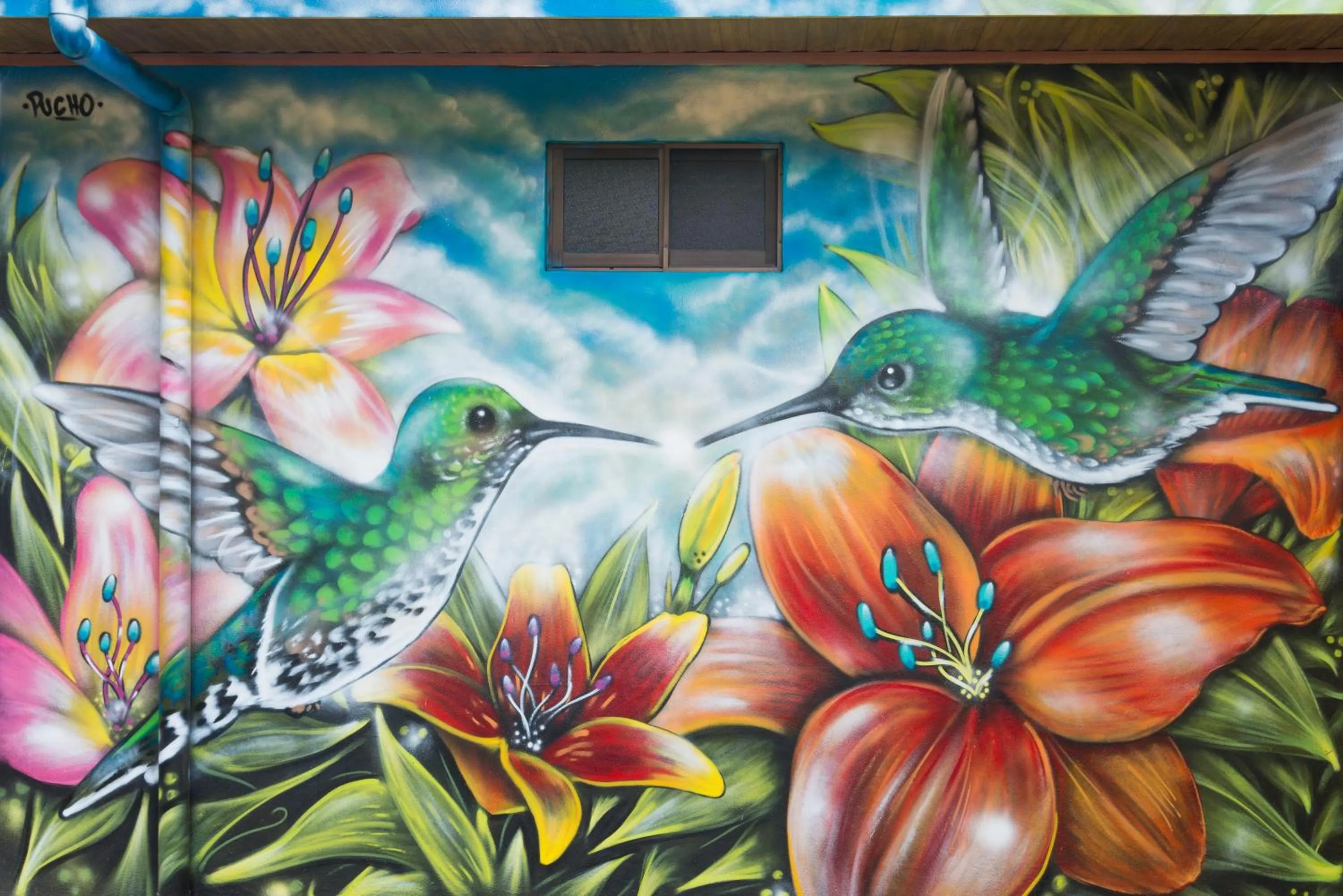 Decorative detail in La Terraza Guest House B&B