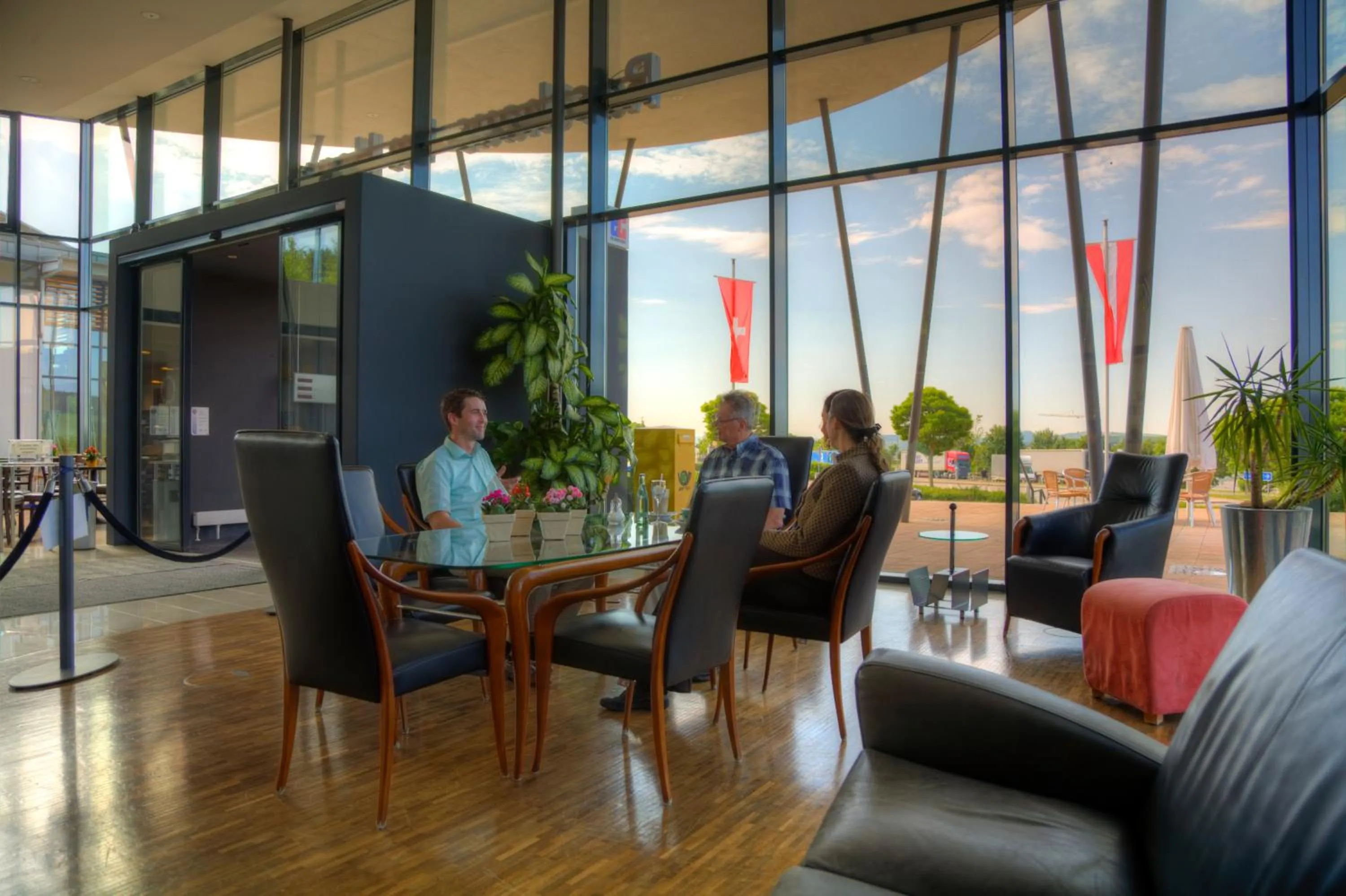 Lobby or reception in Hotel Hegau