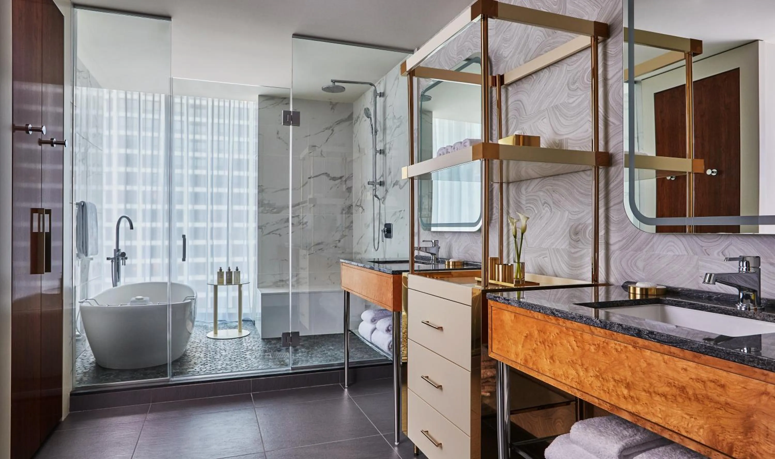 Bathroom in Viceroy Chicago