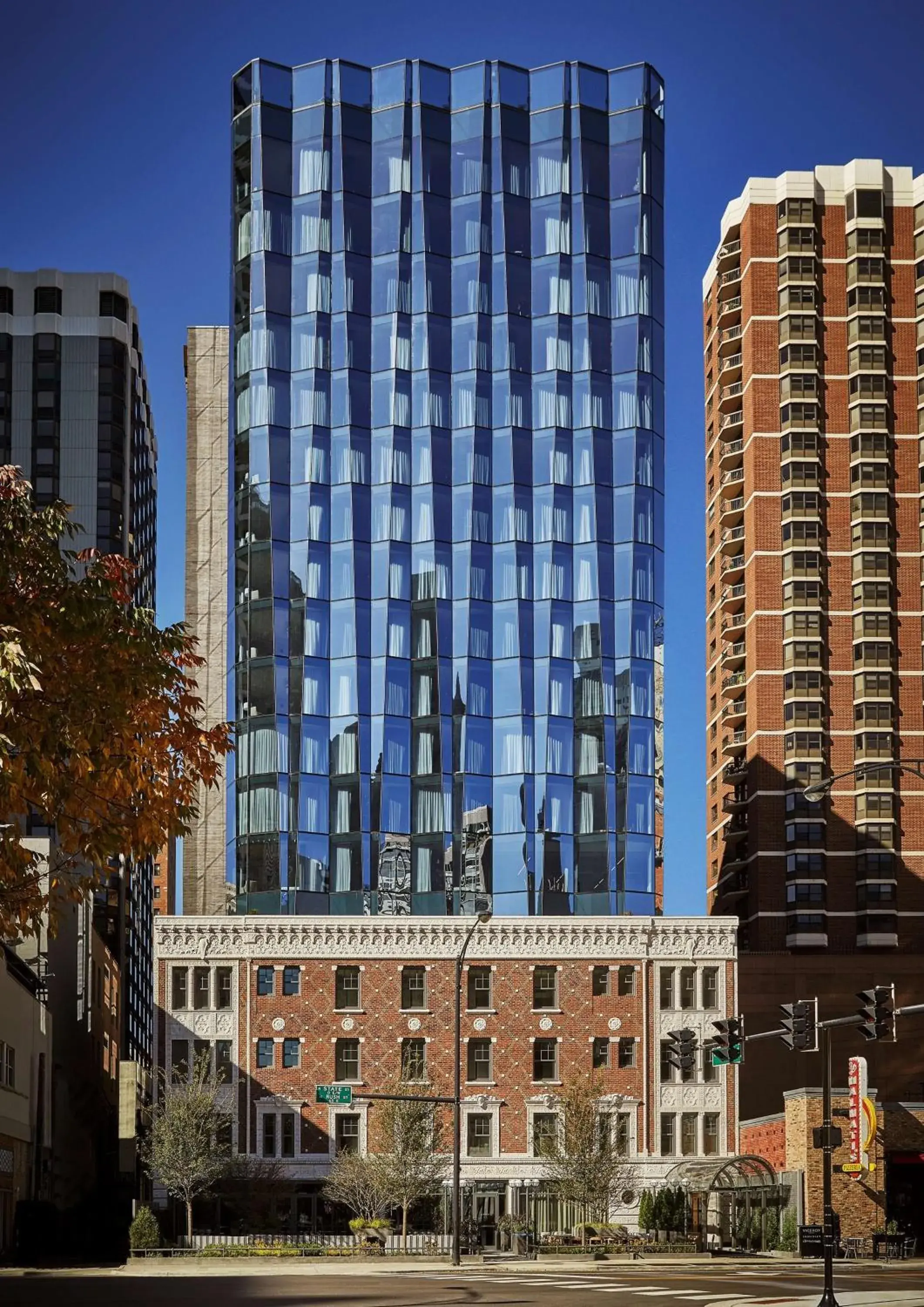 Property building in Viceroy Chicago Property building in Viceroy Chicago