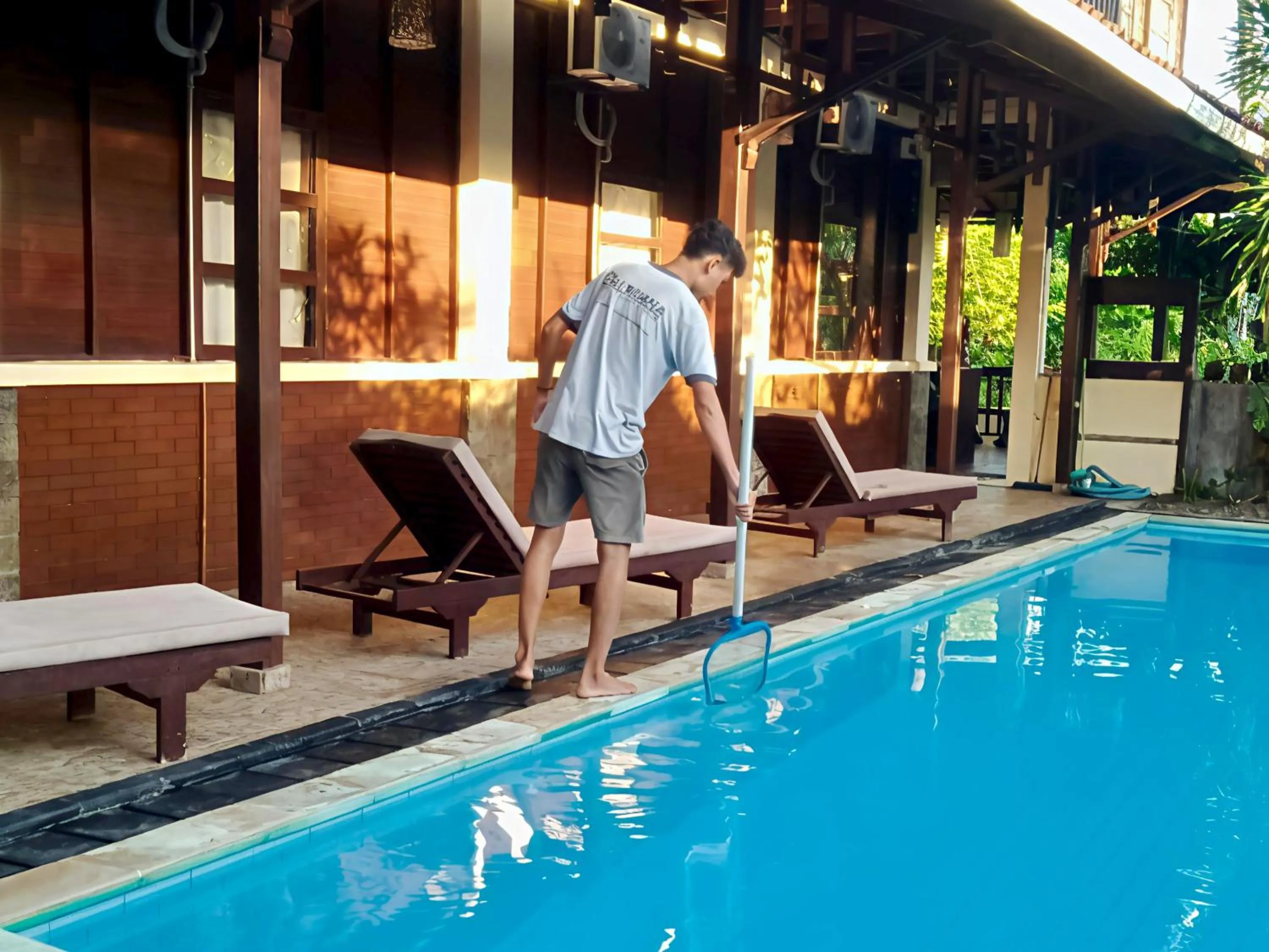 Staff in Gili Buana Hostel & Backpackers Gili Air