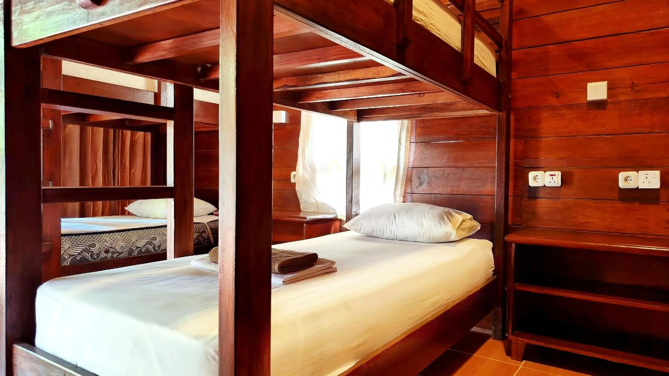 Photo of the whole room, Bed in Gili Buana Hostel & Backpackers Gili Air