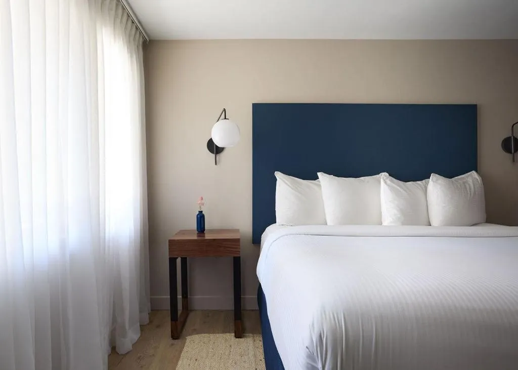 Bed in Black Bear Lodge