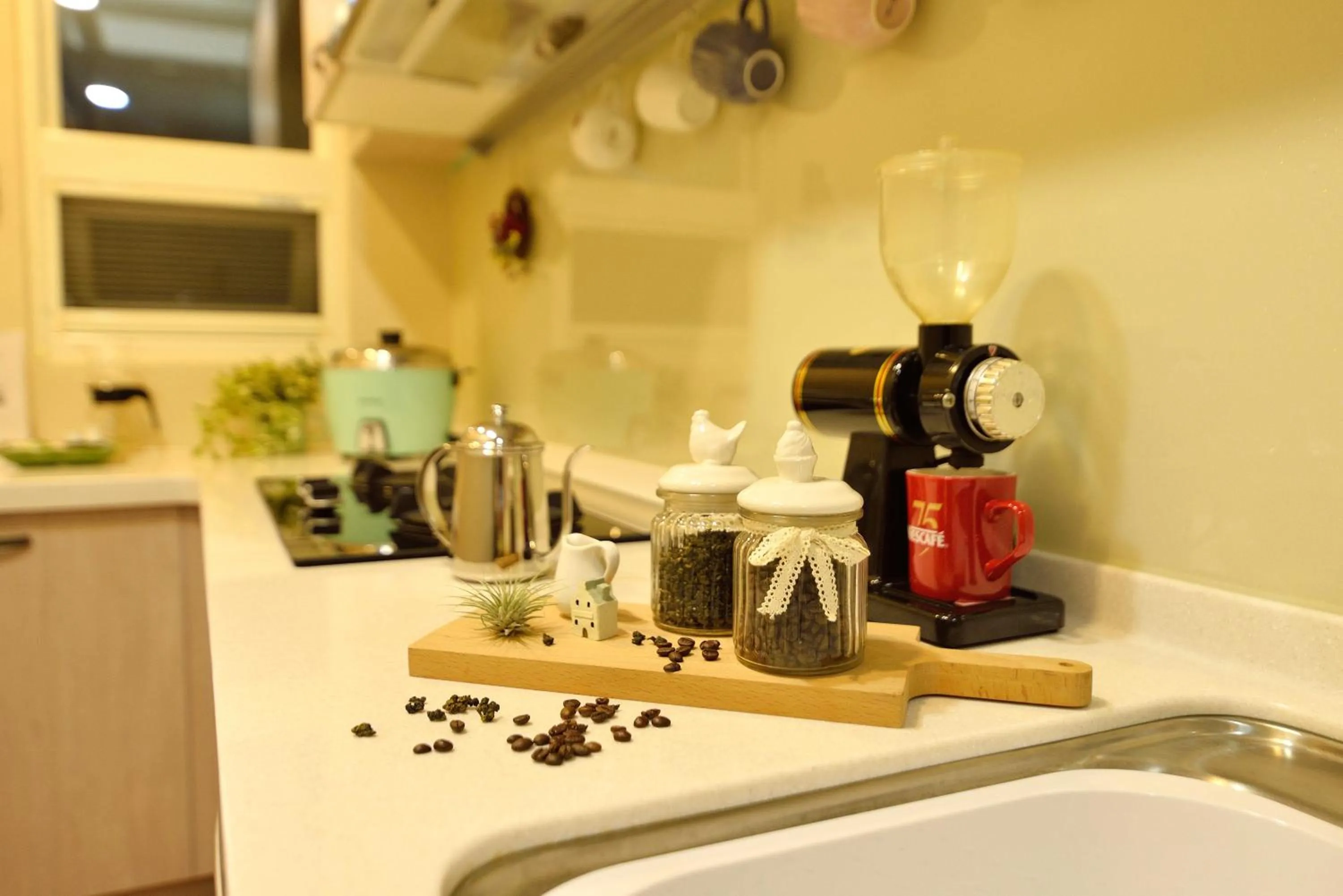 Communal kitchen in Good day