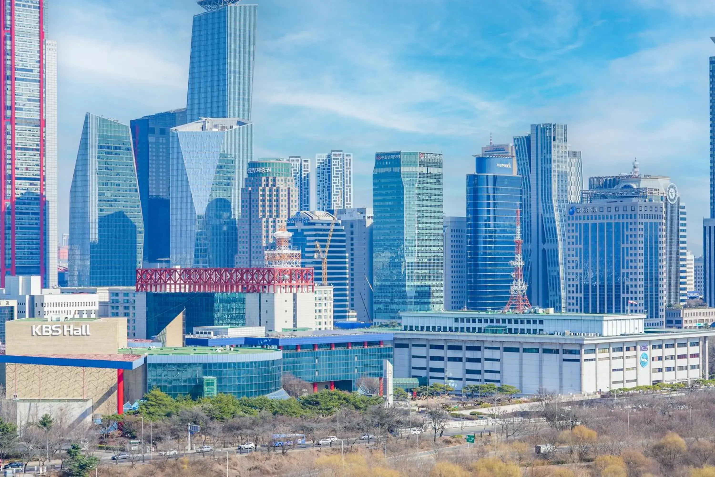 City view in Hotel Aventree Yeouido City view in Hotel Aventree Yeouido