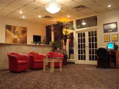 Lobby or reception in O'Hare Inn & Suites Lobby or reception in O'Hare Inn & Suites