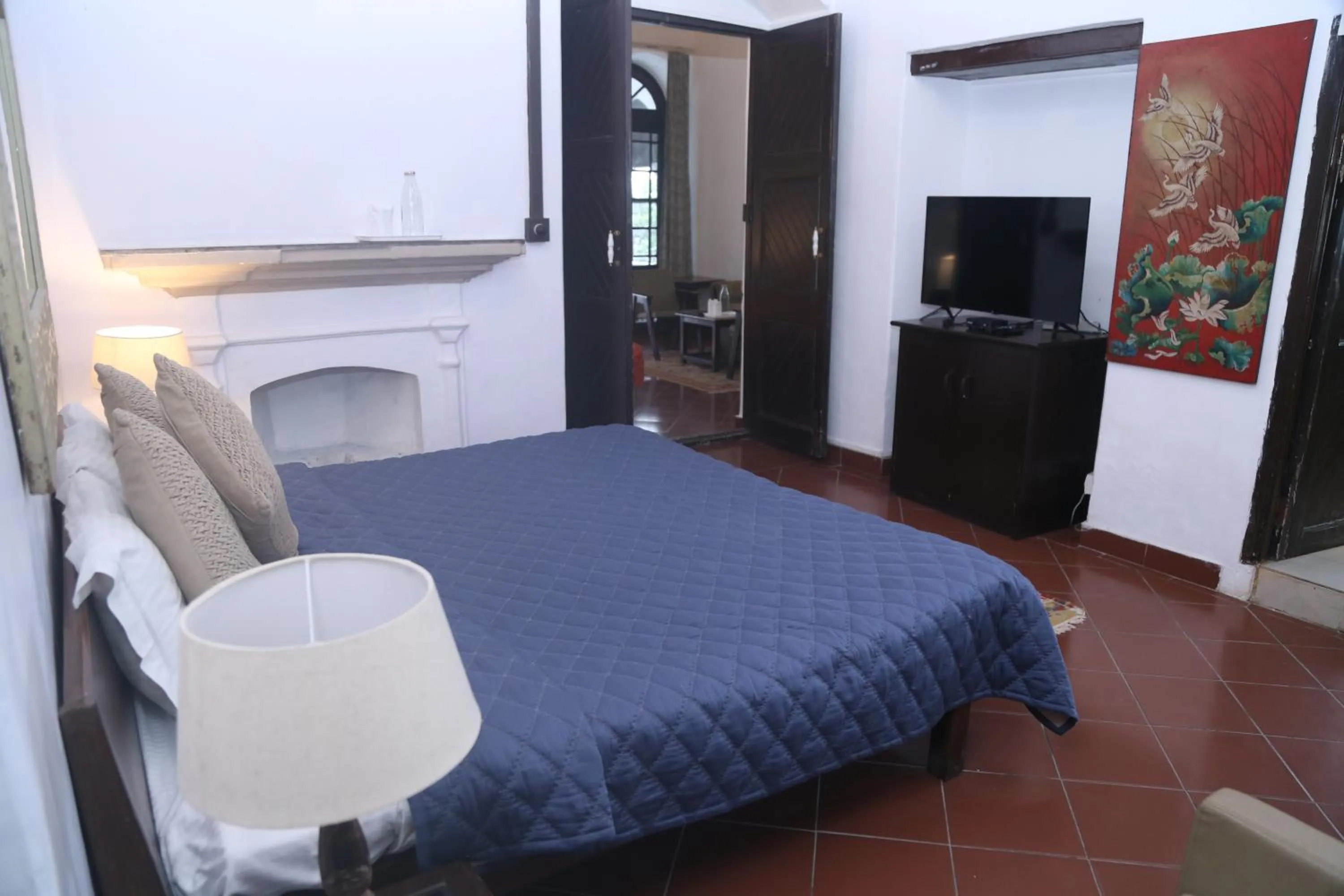 Bedroom, Bed in Raghu Vilas