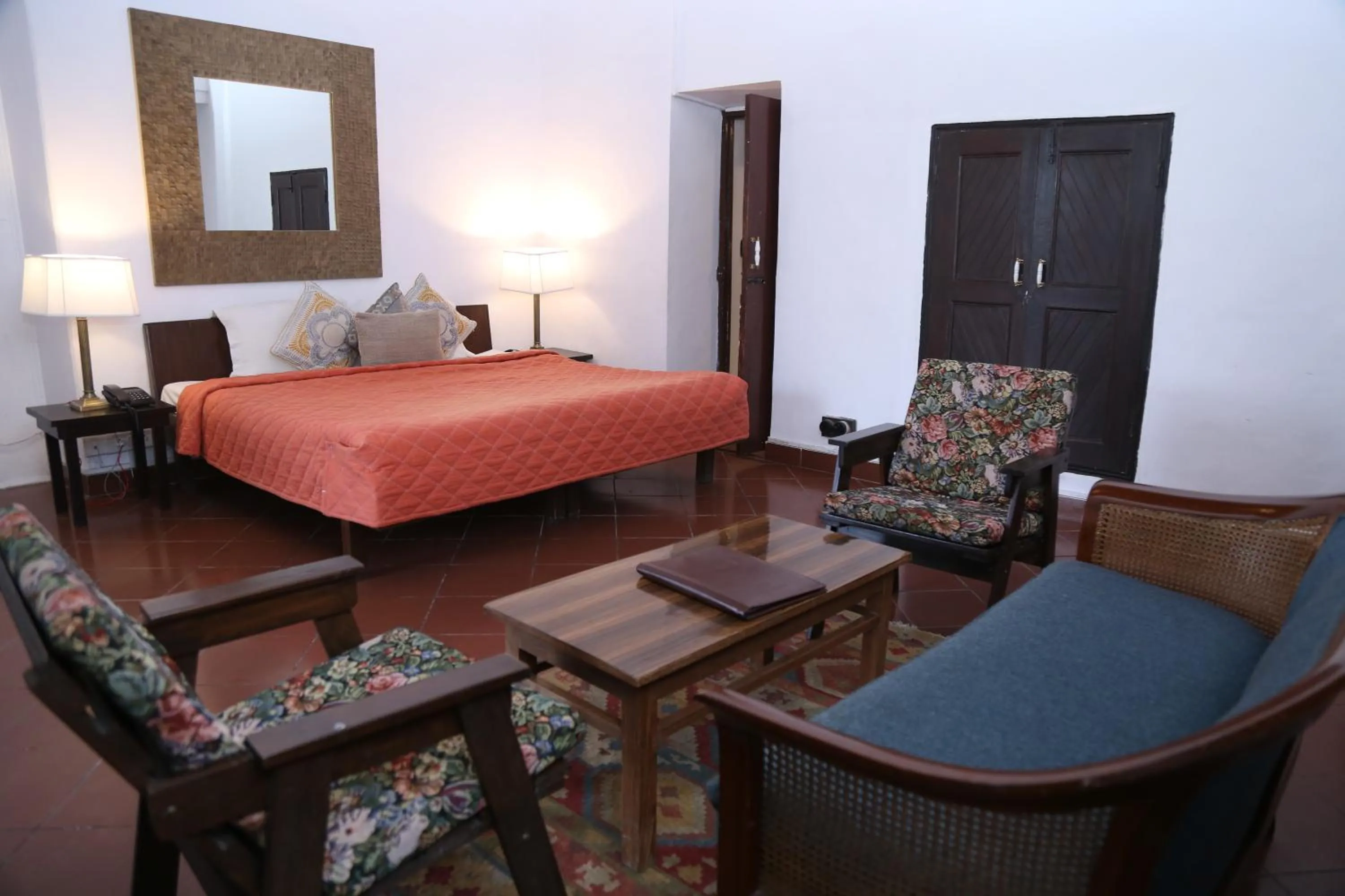 Photo of the whole room, Bed in Raghu Vilas