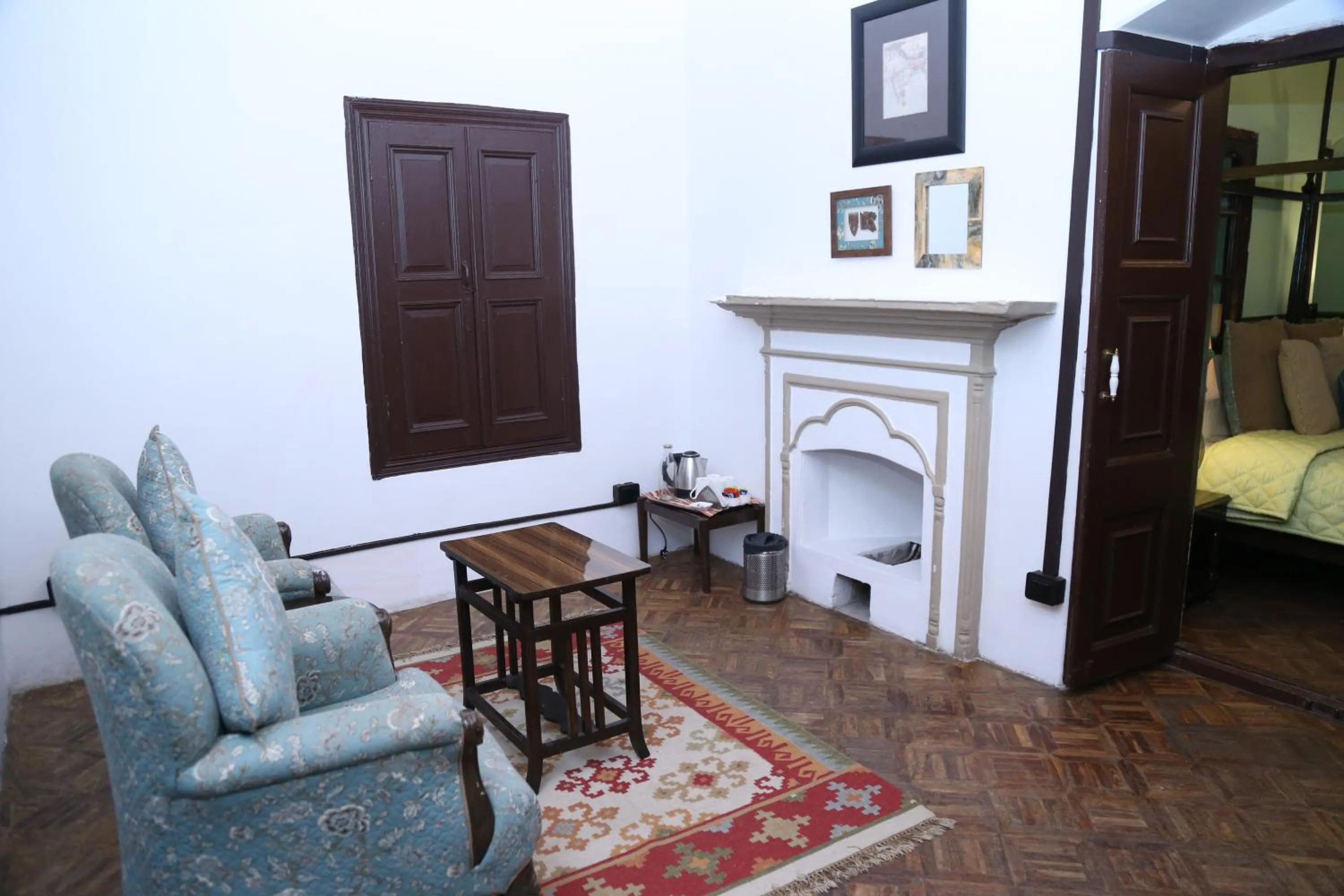 Seating area in Raghu Vilas