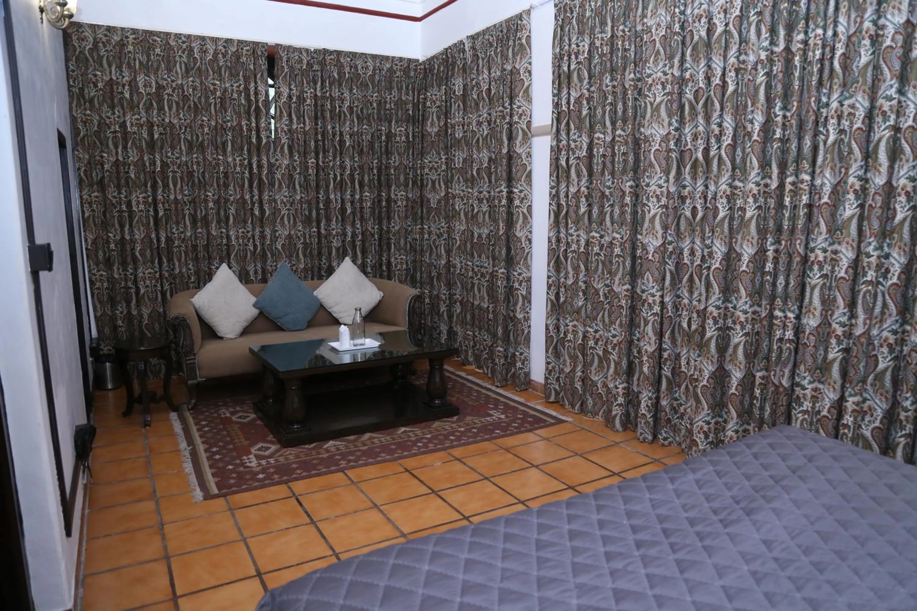 Seating area in Raghu Vilas