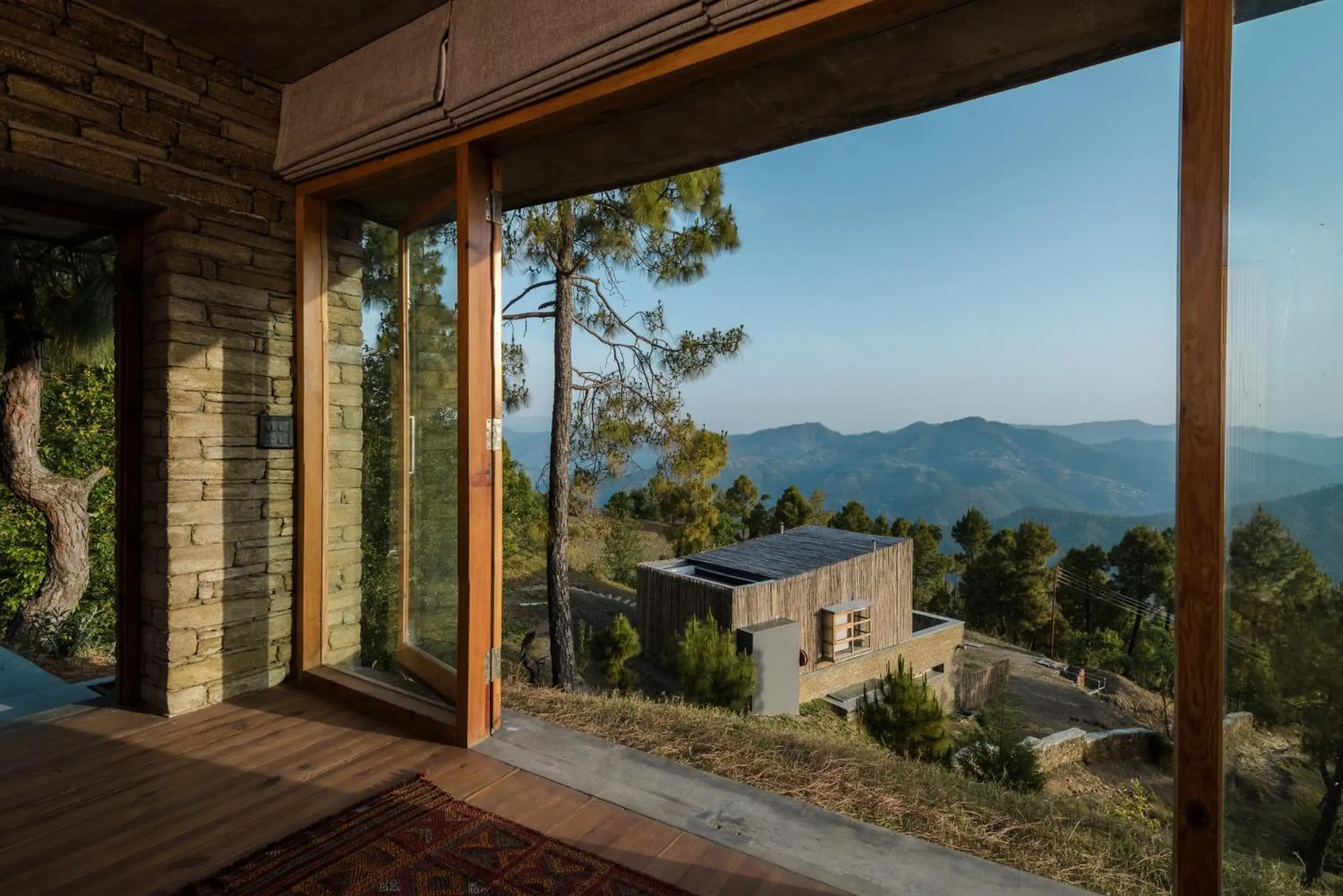 Mountain view in The Kumaon Mountain view in The Kumaon