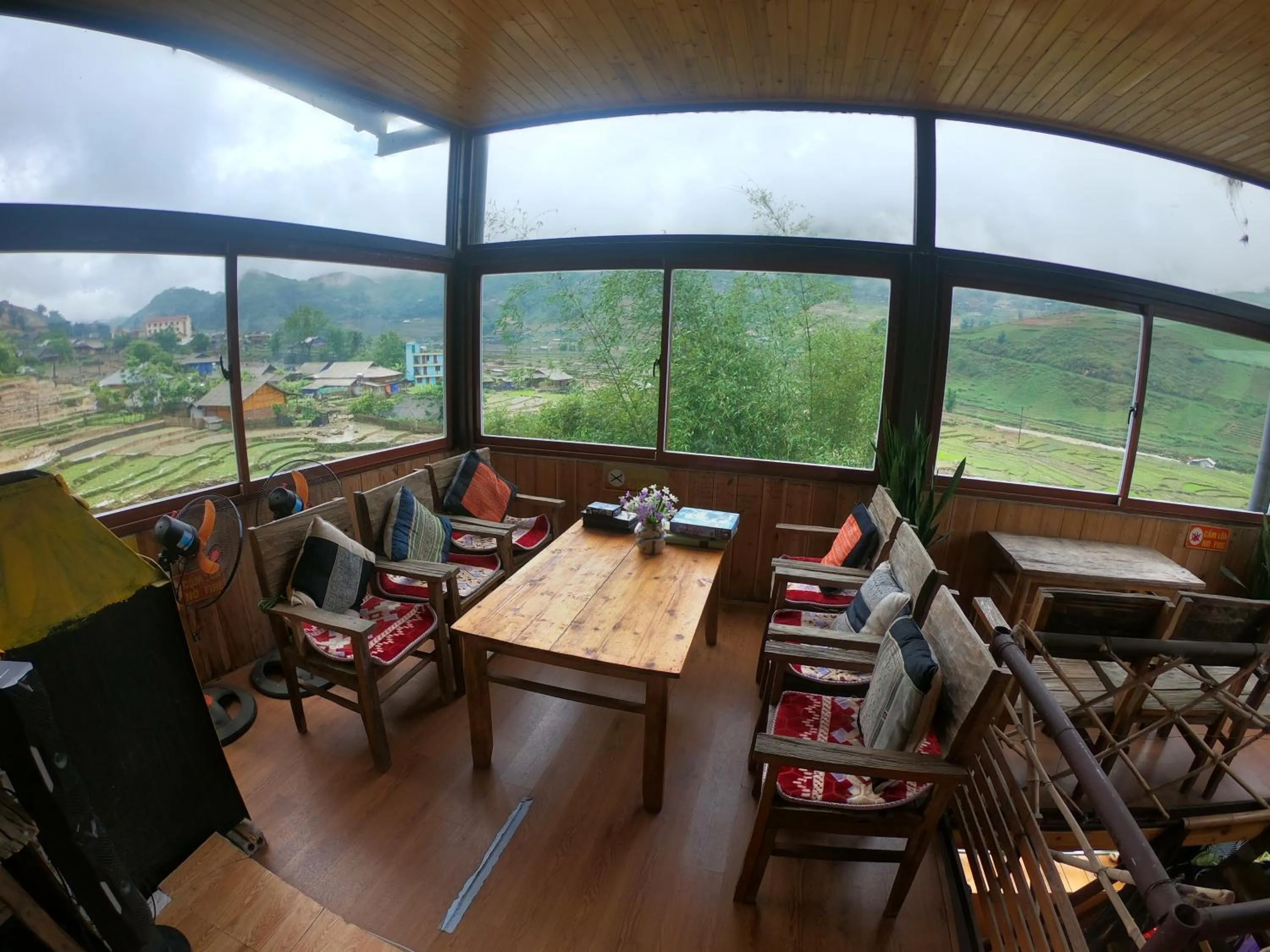 Natural landscape in Amica House