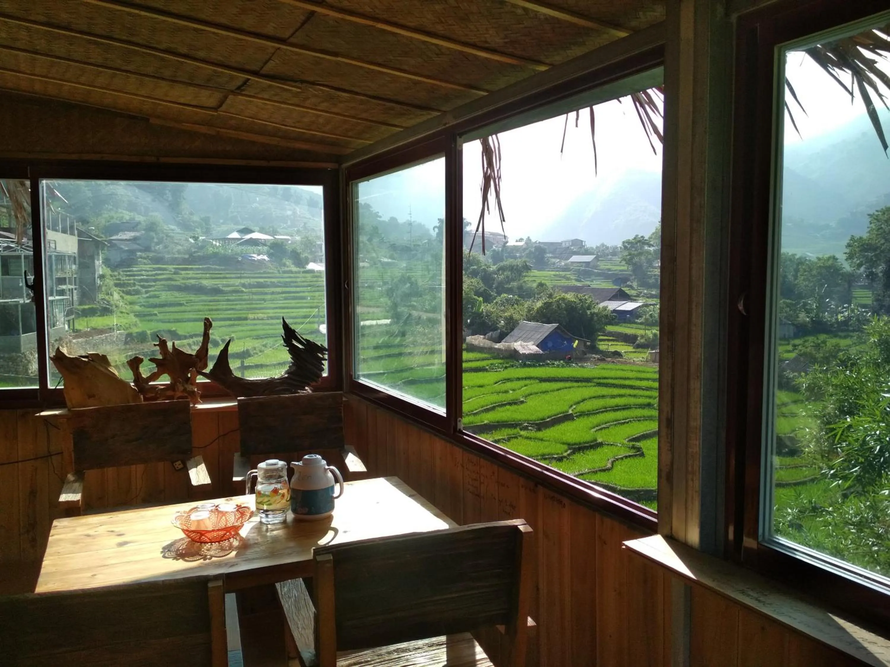 Seating area in Amica House
