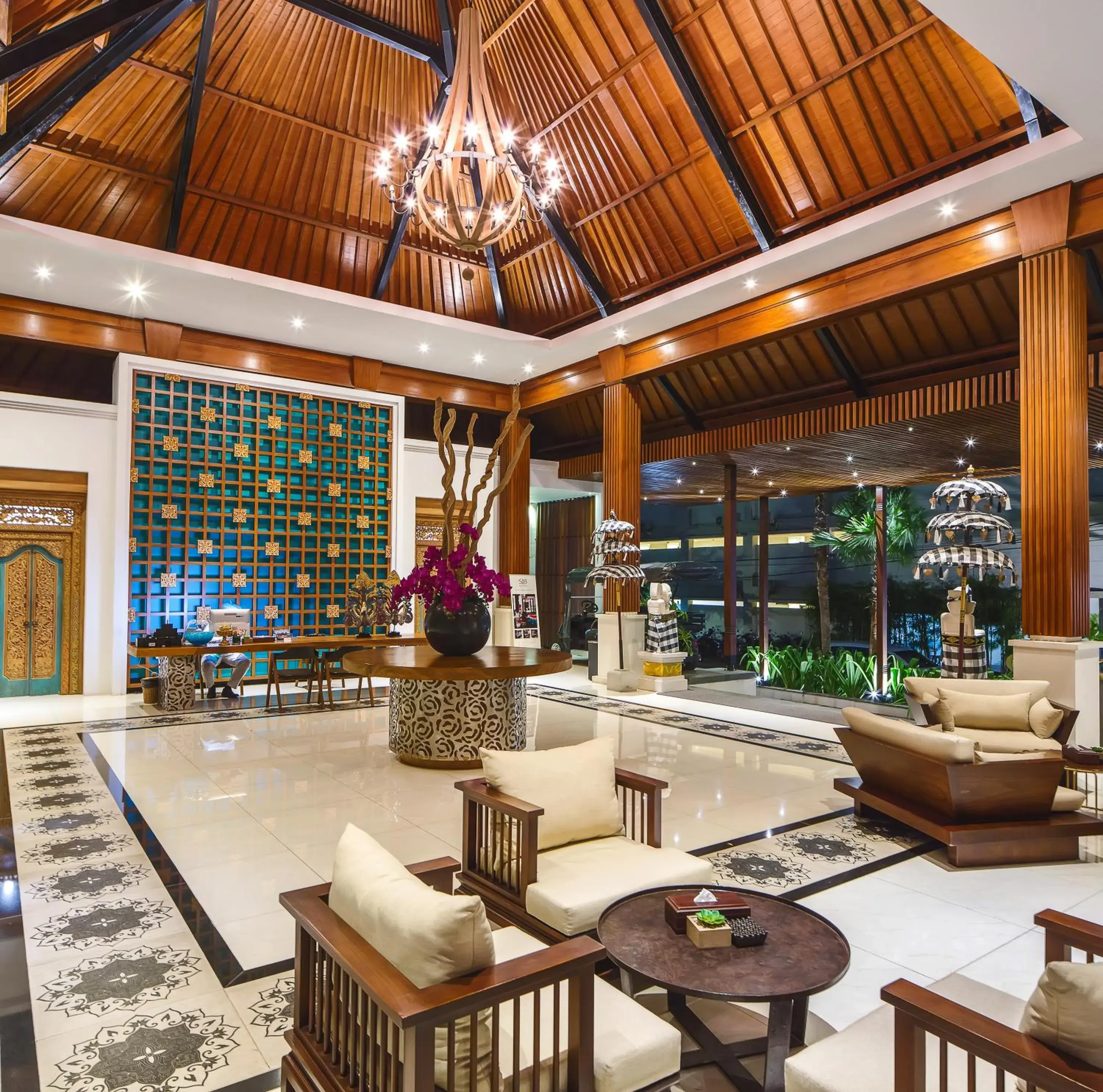 Lobby or reception in S18 Bali Villas Lobby or reception in S18 Bali Villas