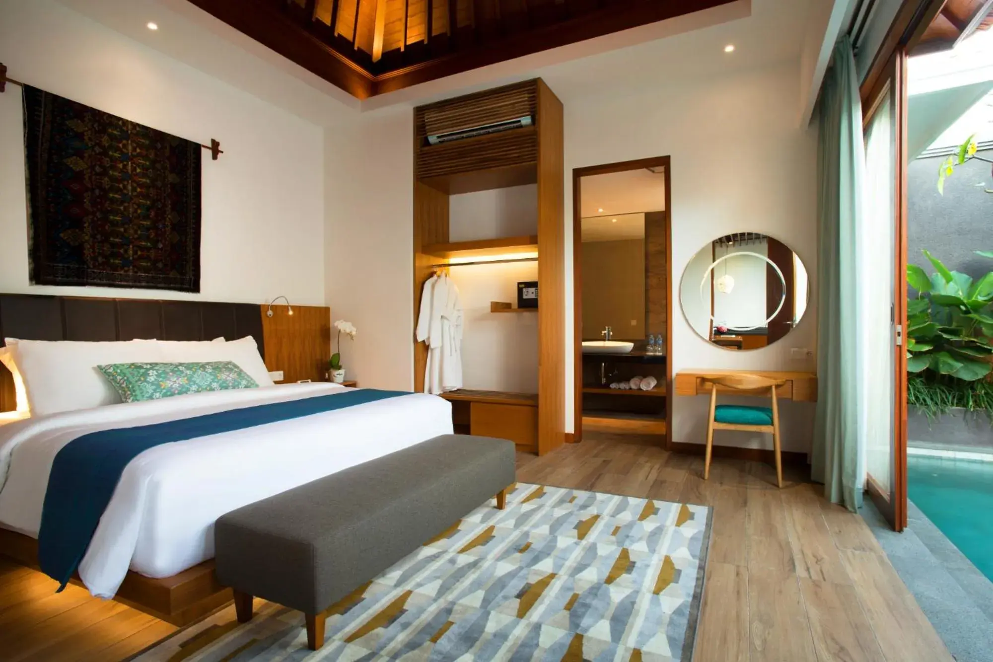 Bedroom, Bed in S18 Bali Villas Bedroom, Bed in S18 Bali Villas