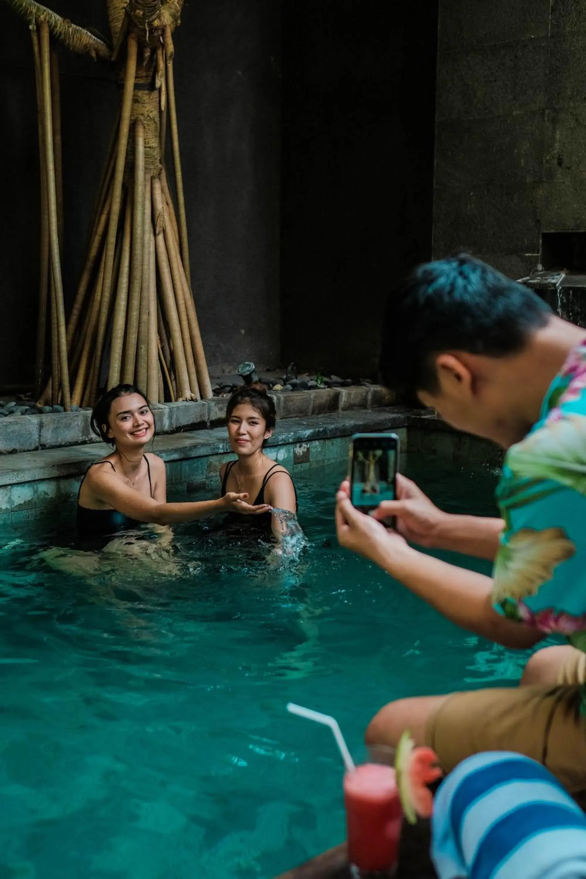 Pool view in S18 Bali Villas Pool view in S18 Bali Villas