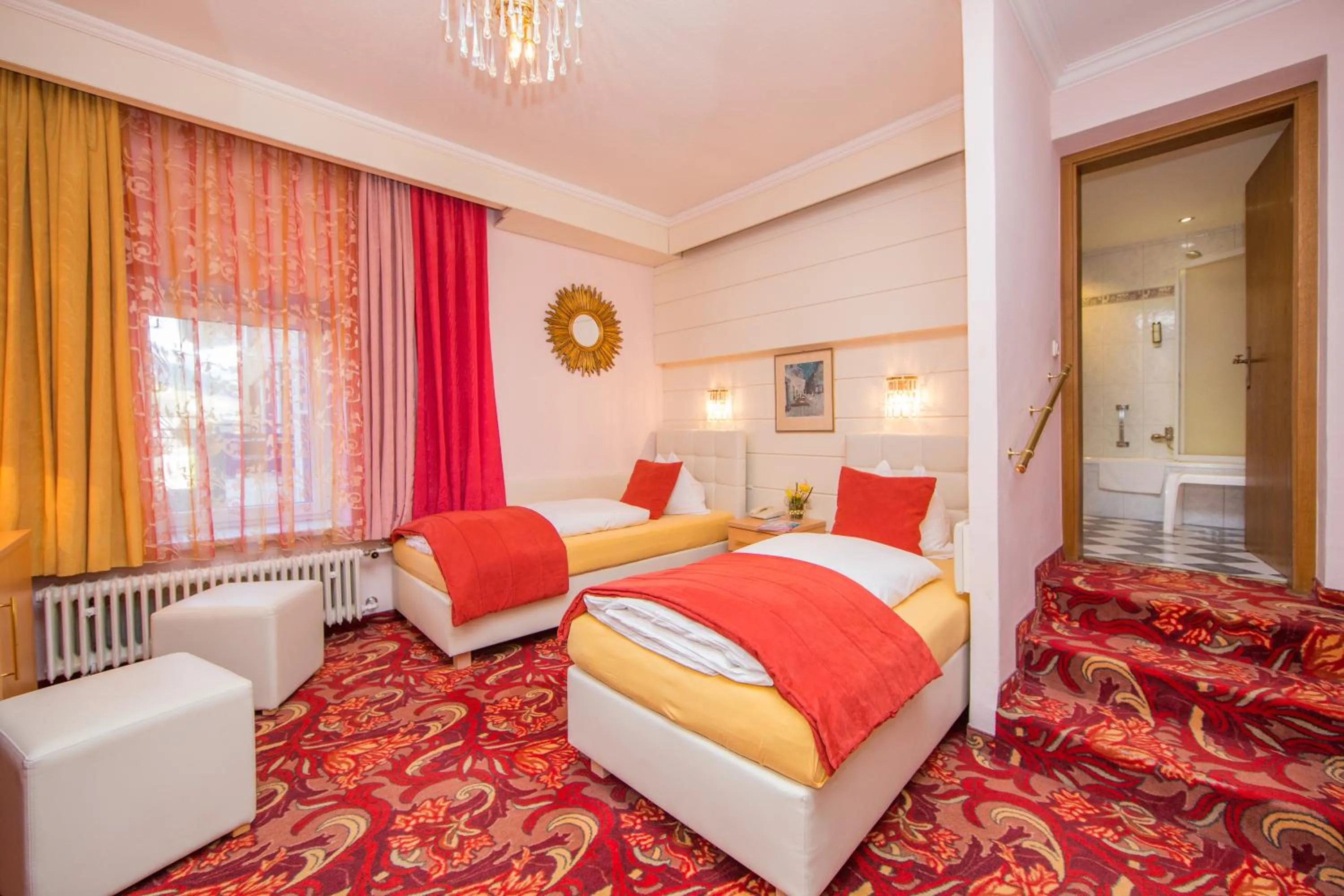 Photo of the whole room, Bed in Berger's Sporthotel