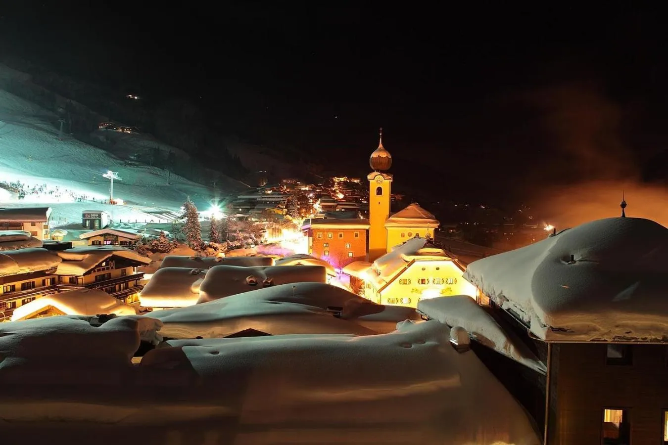 Night in Berger's Sporthotel