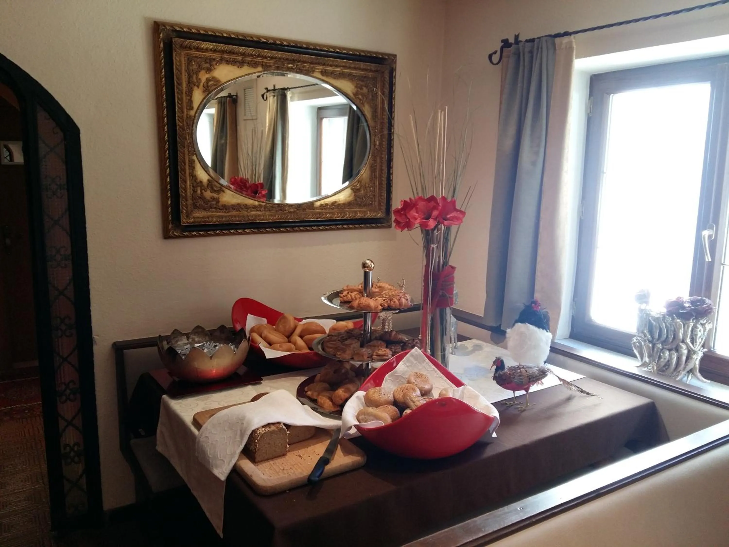 Decorative detail in Berger's Sporthotel