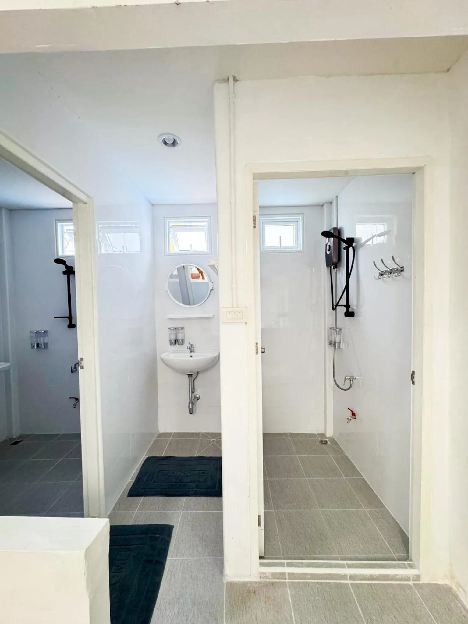 Shower in Diff Hostel