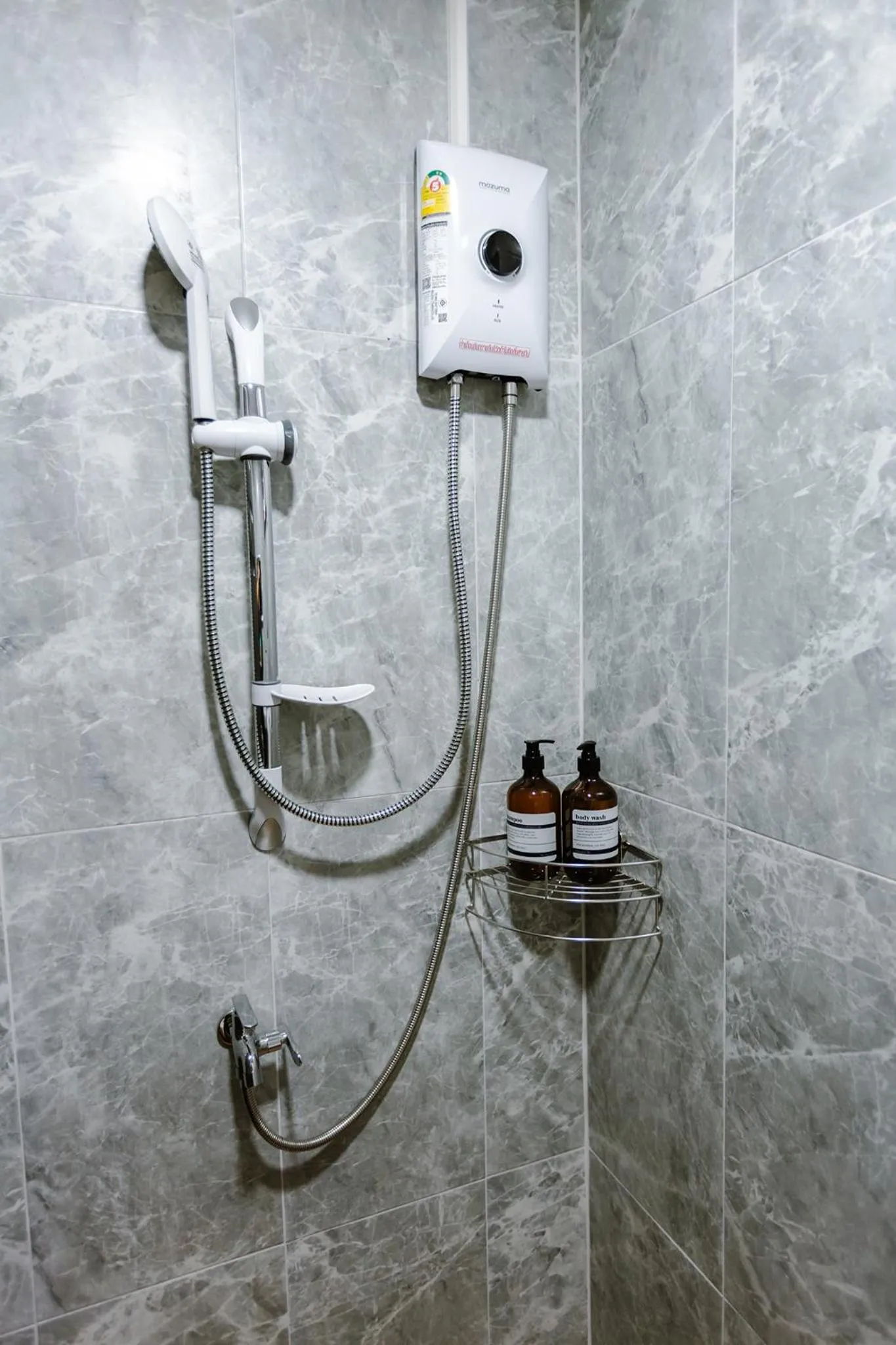 Shower in Diff Hostel