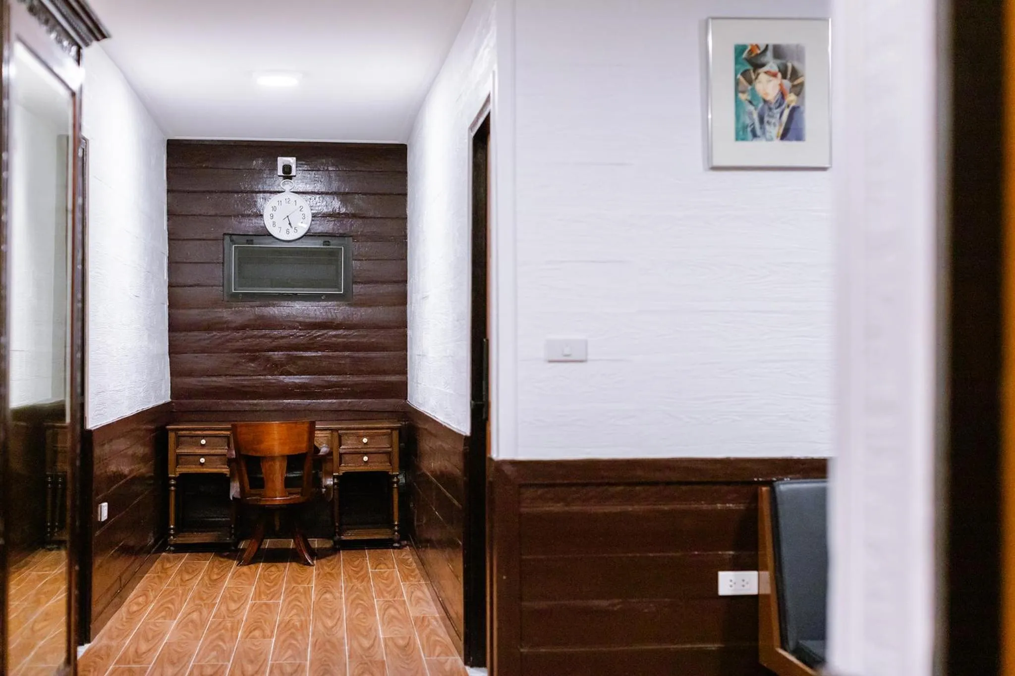 Seating area in Diff Hostel