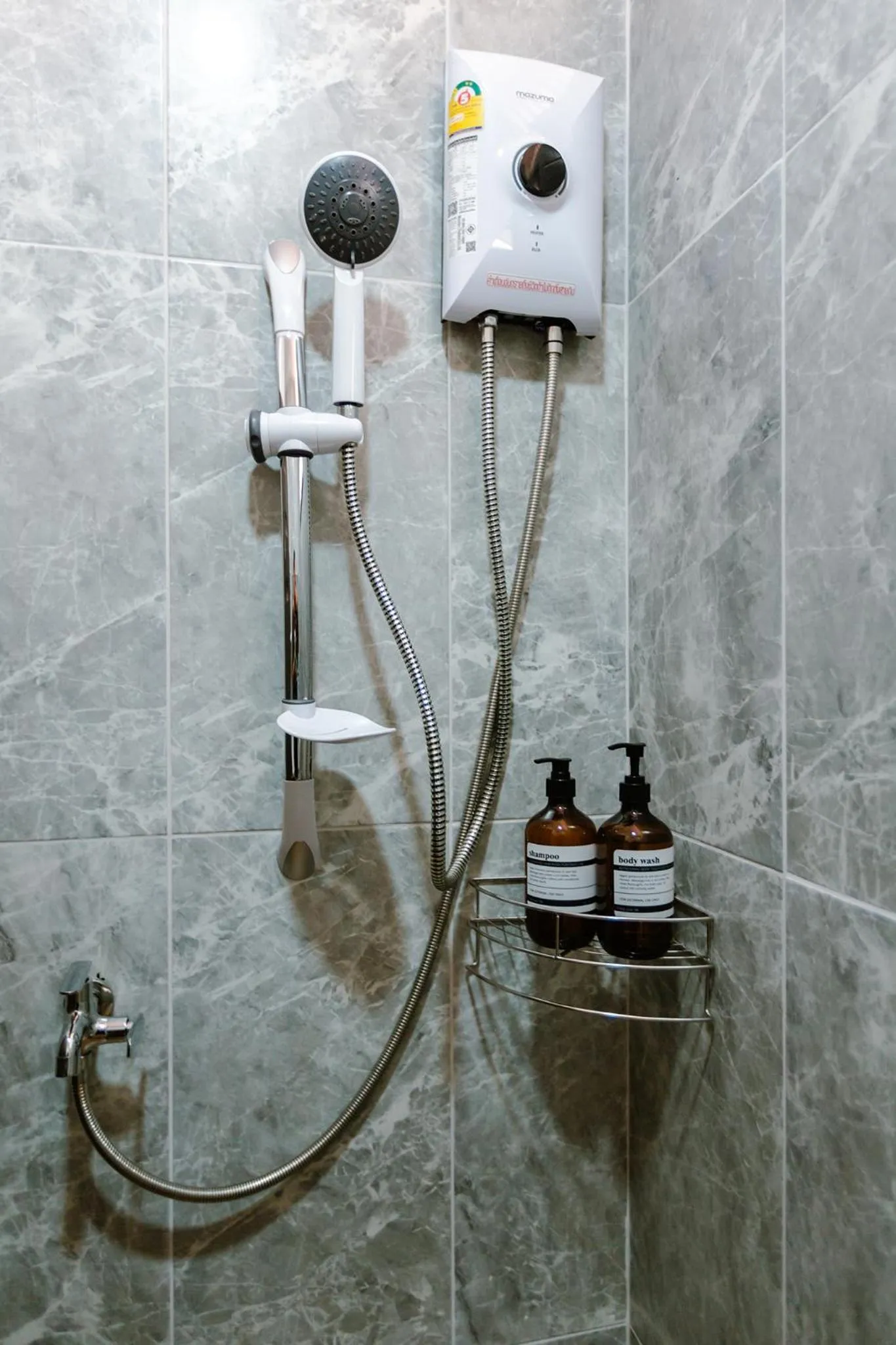 Shower in Diff Hostel