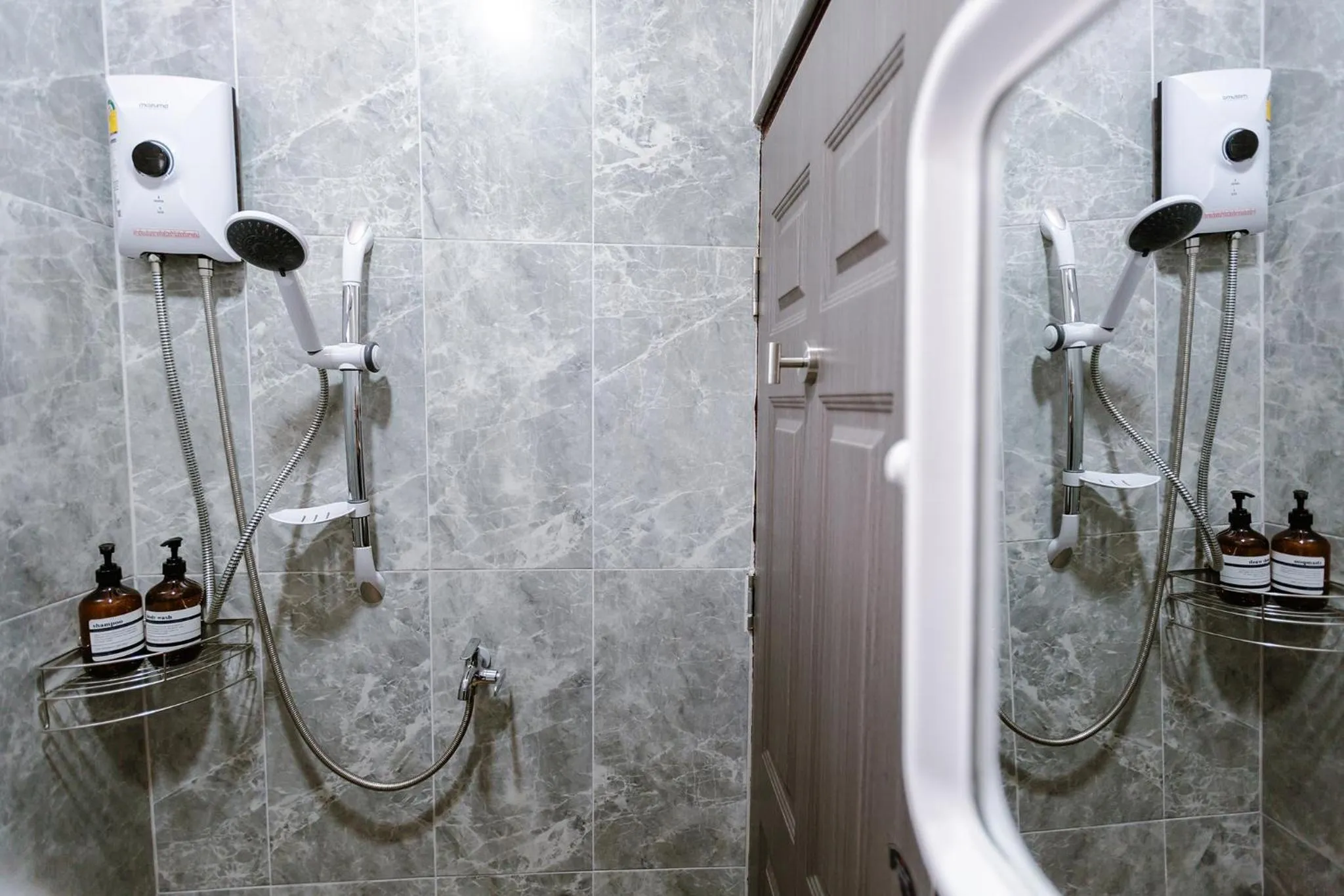 Shower in Diff Hostel