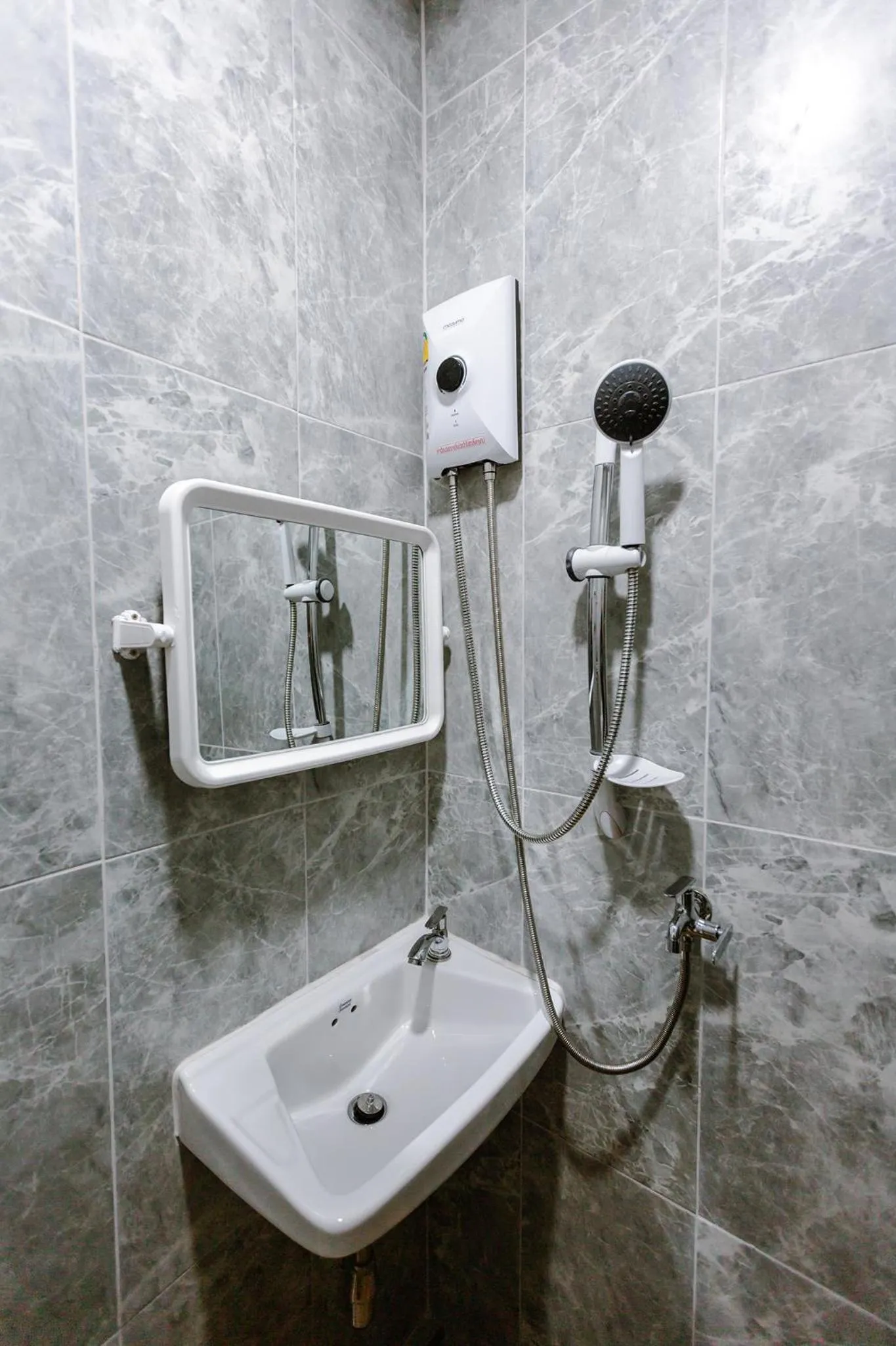 Shower in Diff Hostel