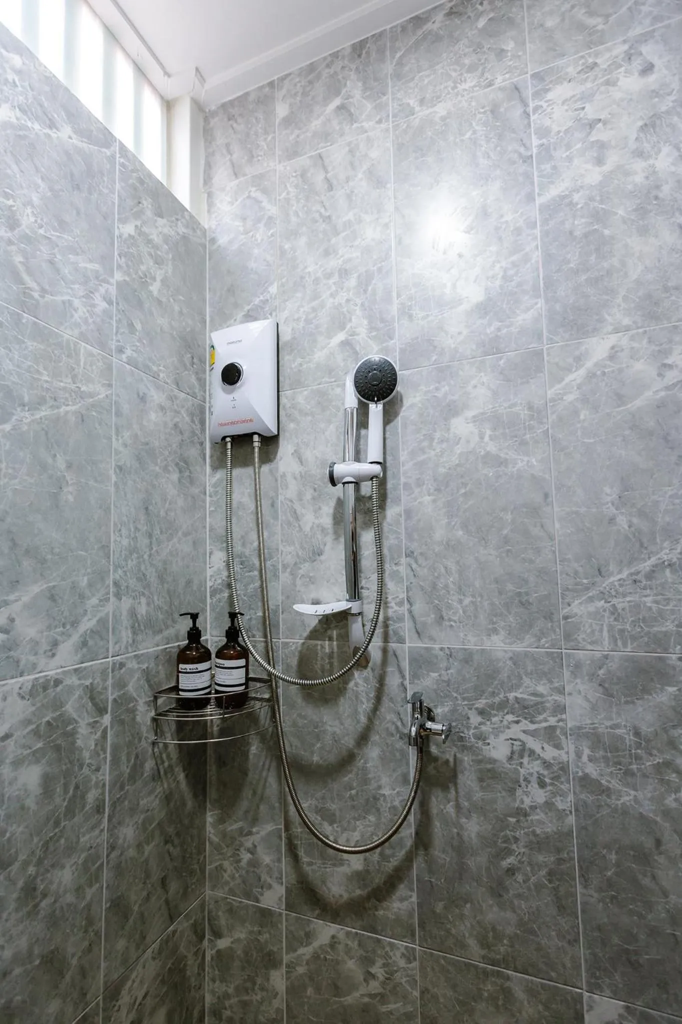 Shower in Diff Hostel