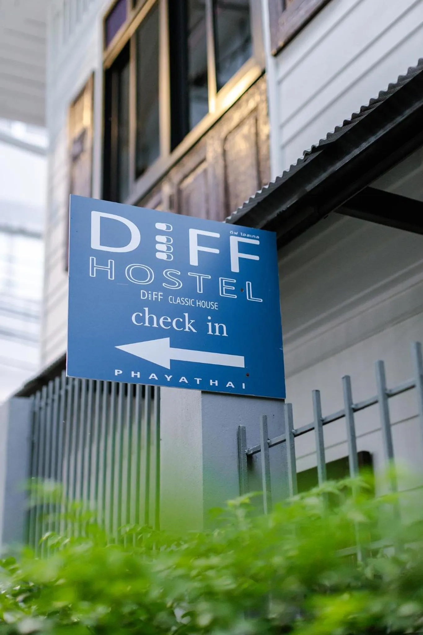 Property logo or sign in Diff Hostel