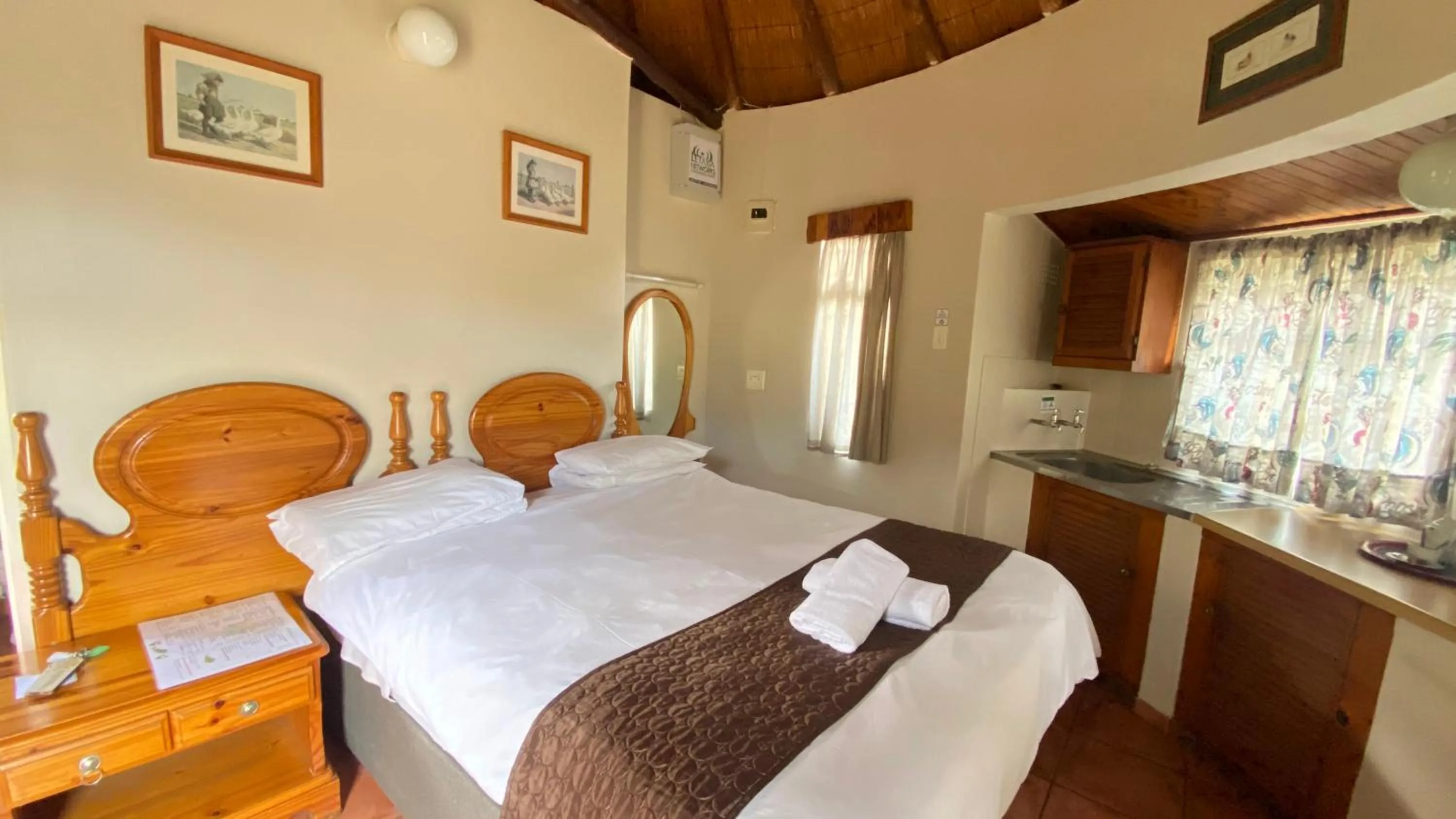 Bed in Magoebaskloof Mountain Lodge