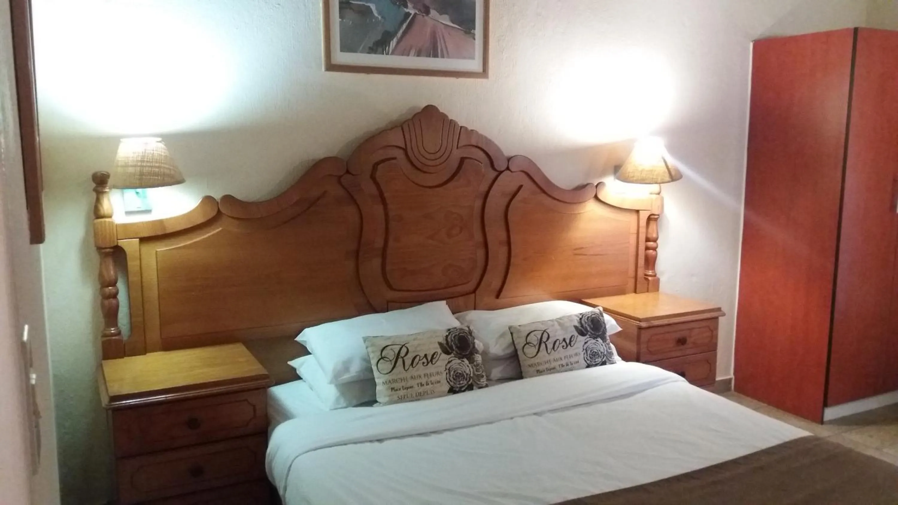 Bed in Magoebaskloof Mountain Lodge