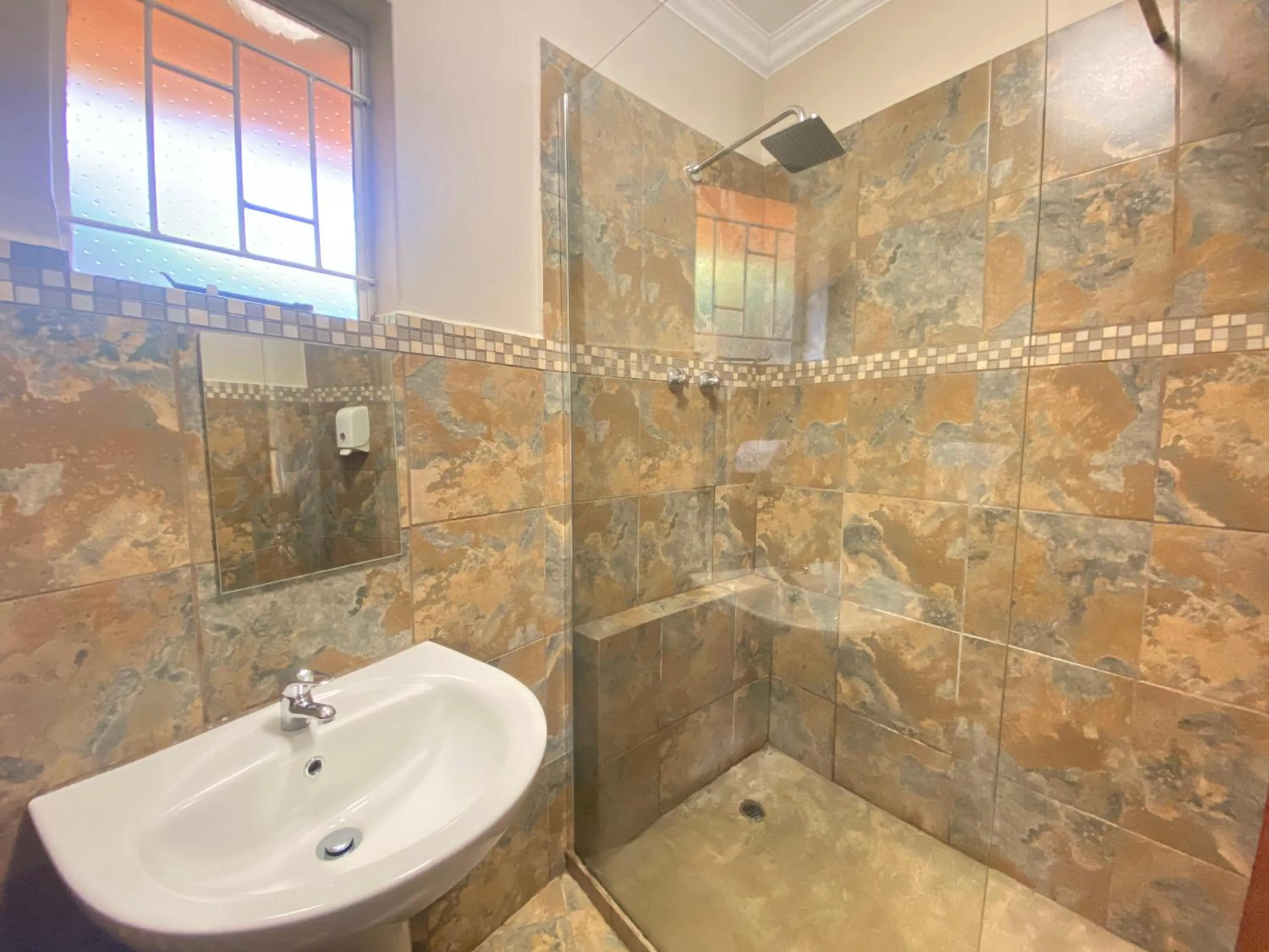 Shower in Magoebaskloof Mountain Lodge