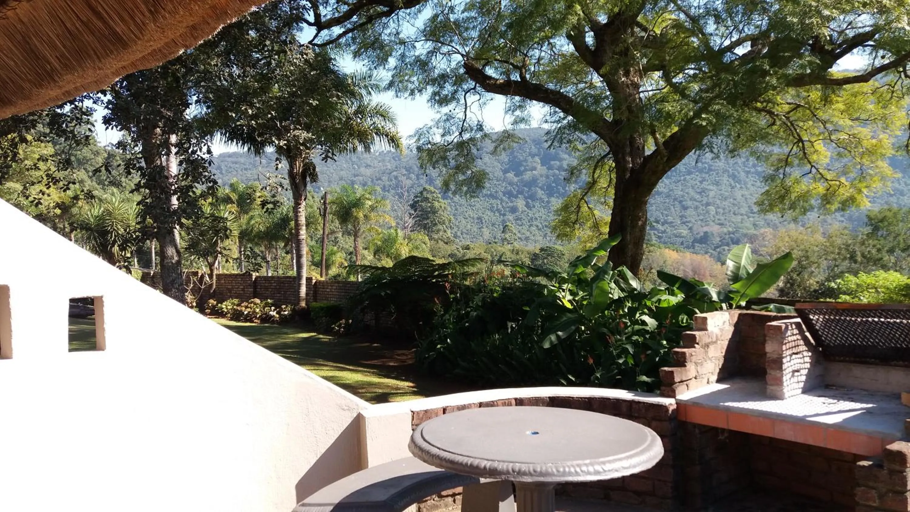 BBQ facilities in Magoebaskloof Mountain Lodge