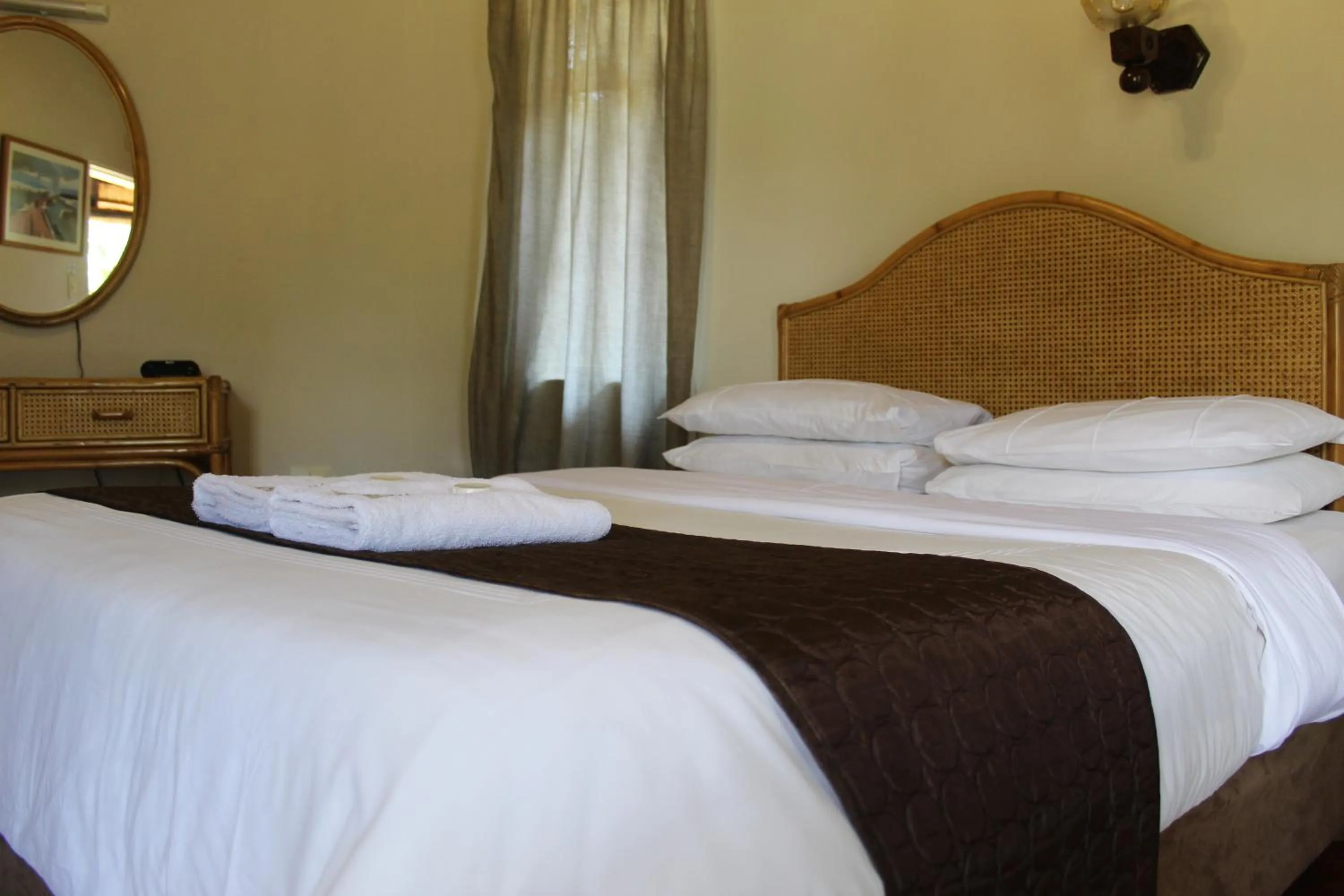 Bed in Magoebaskloof Mountain Lodge