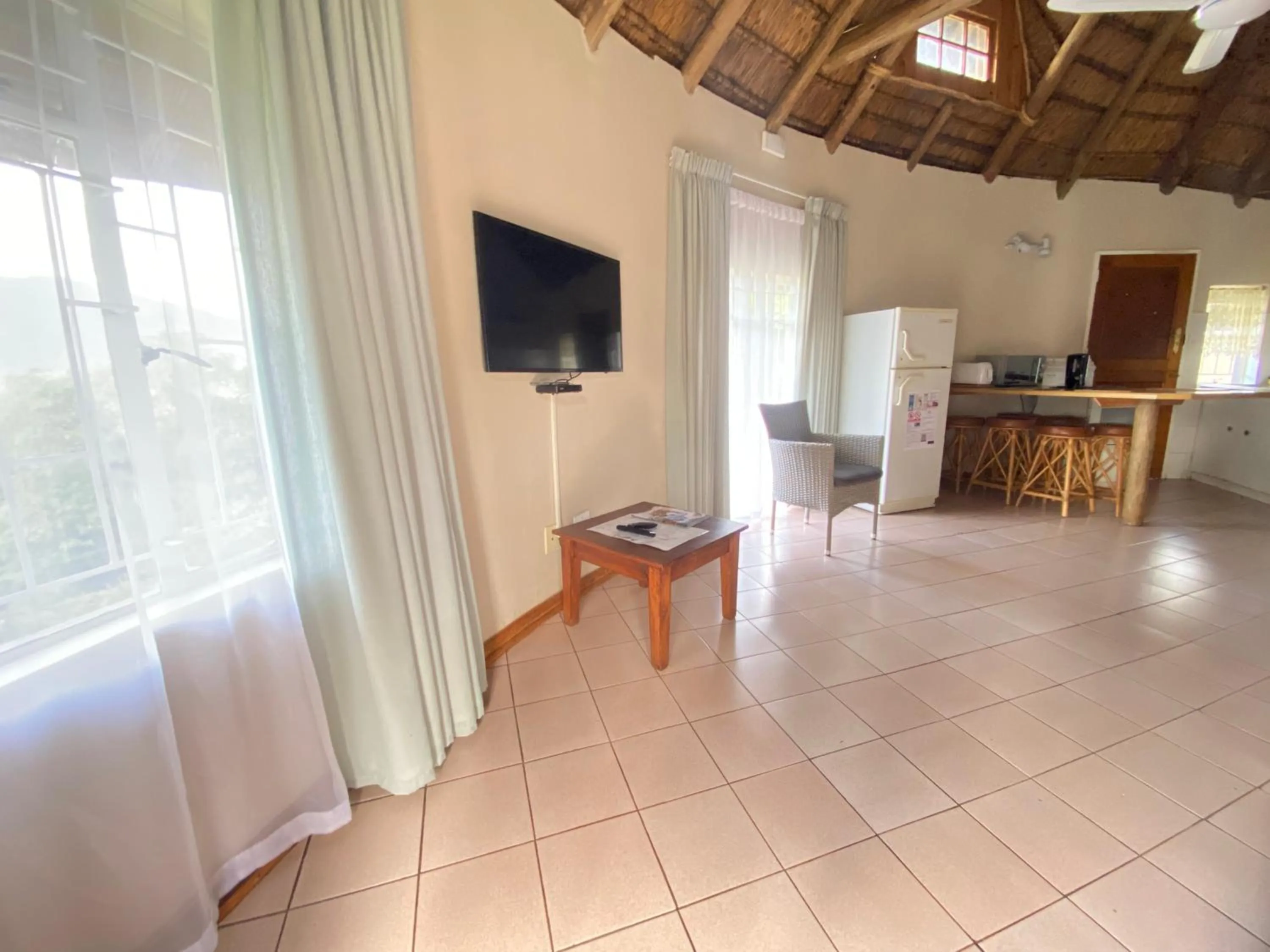 Living room in Magoebaskloof Mountain Lodge