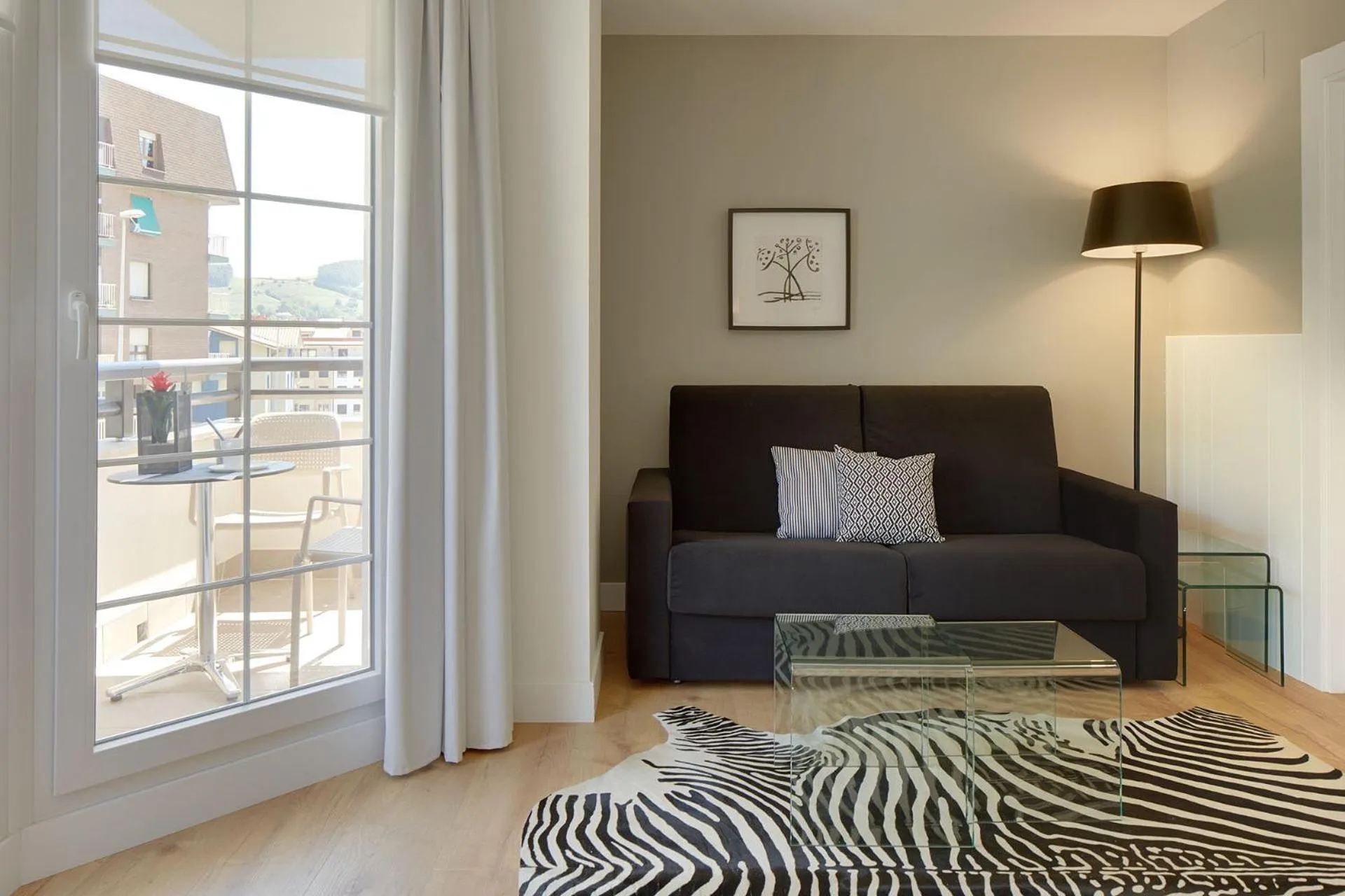 Living room in Hotel Flysch