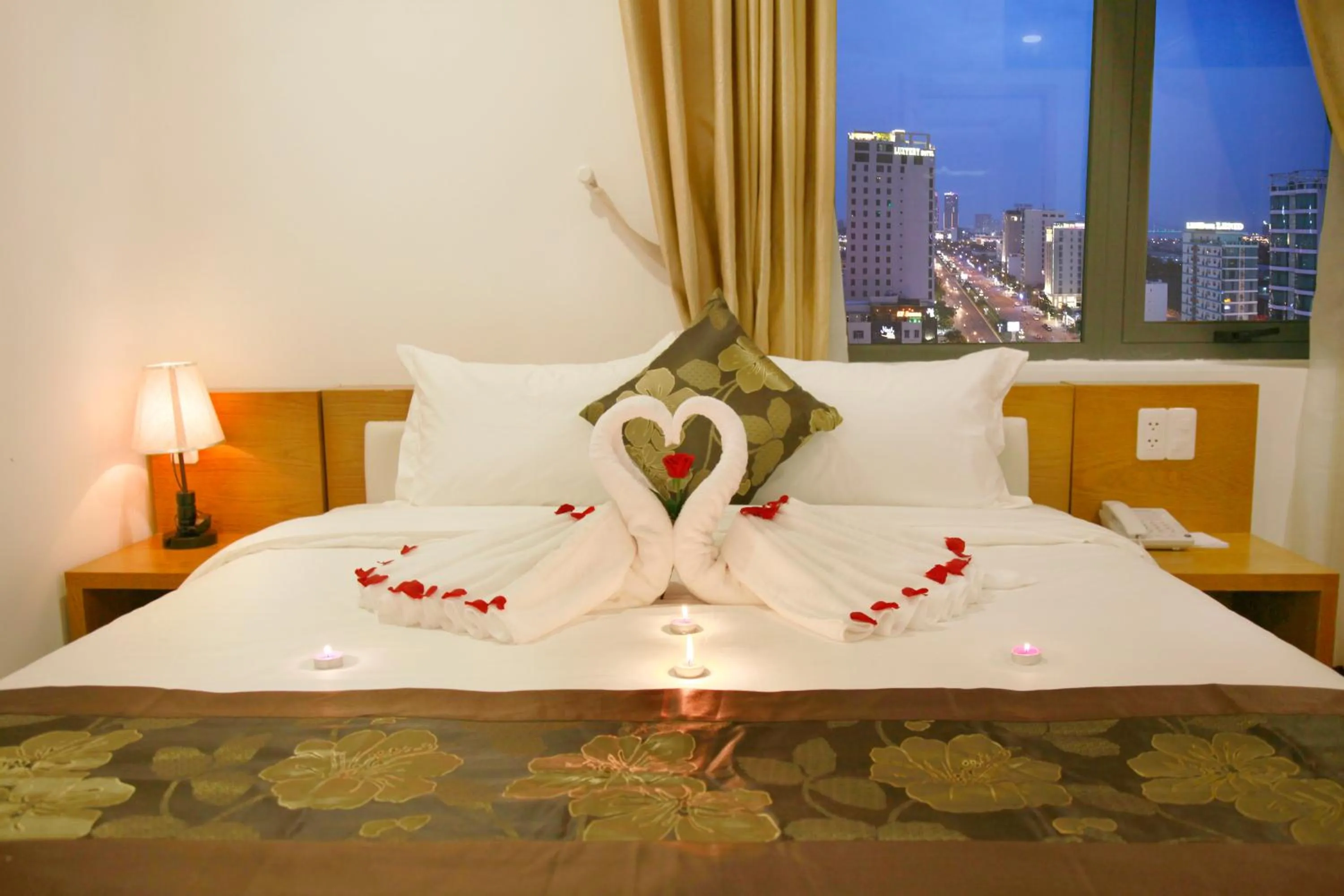 Bed in Merry Land Hotel Da Nang