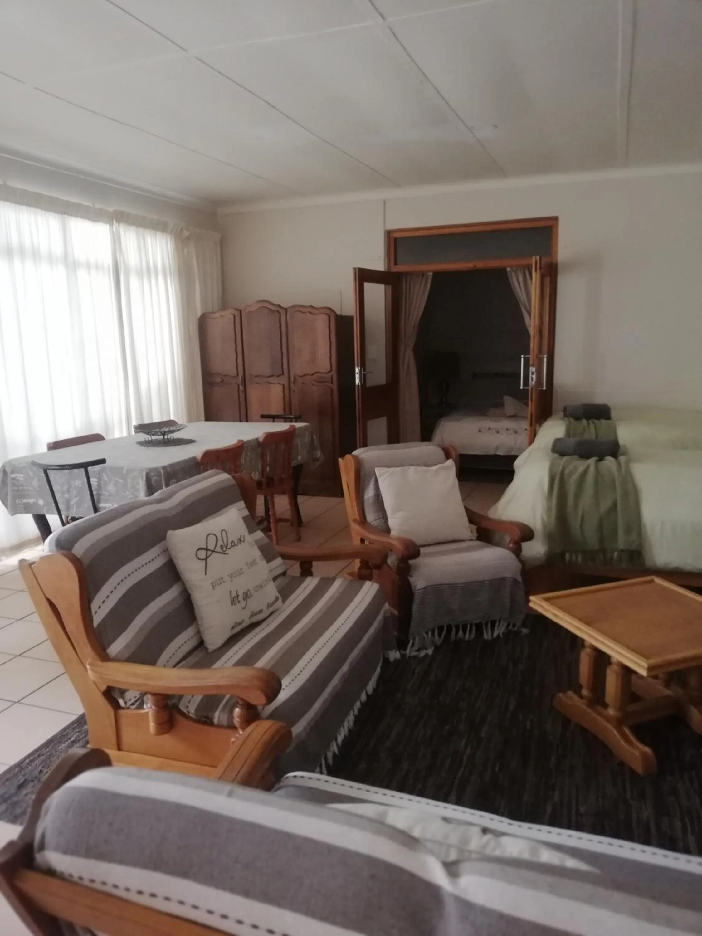 Living room in Ladybrand Heritage House